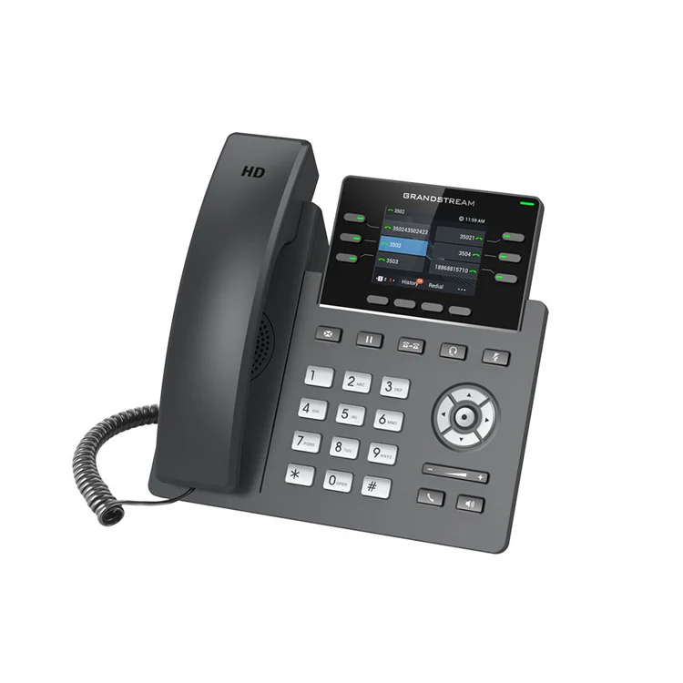 Grandstream GRP2613 6 Line IP Phone 3 SIP Accounts Colour Screen