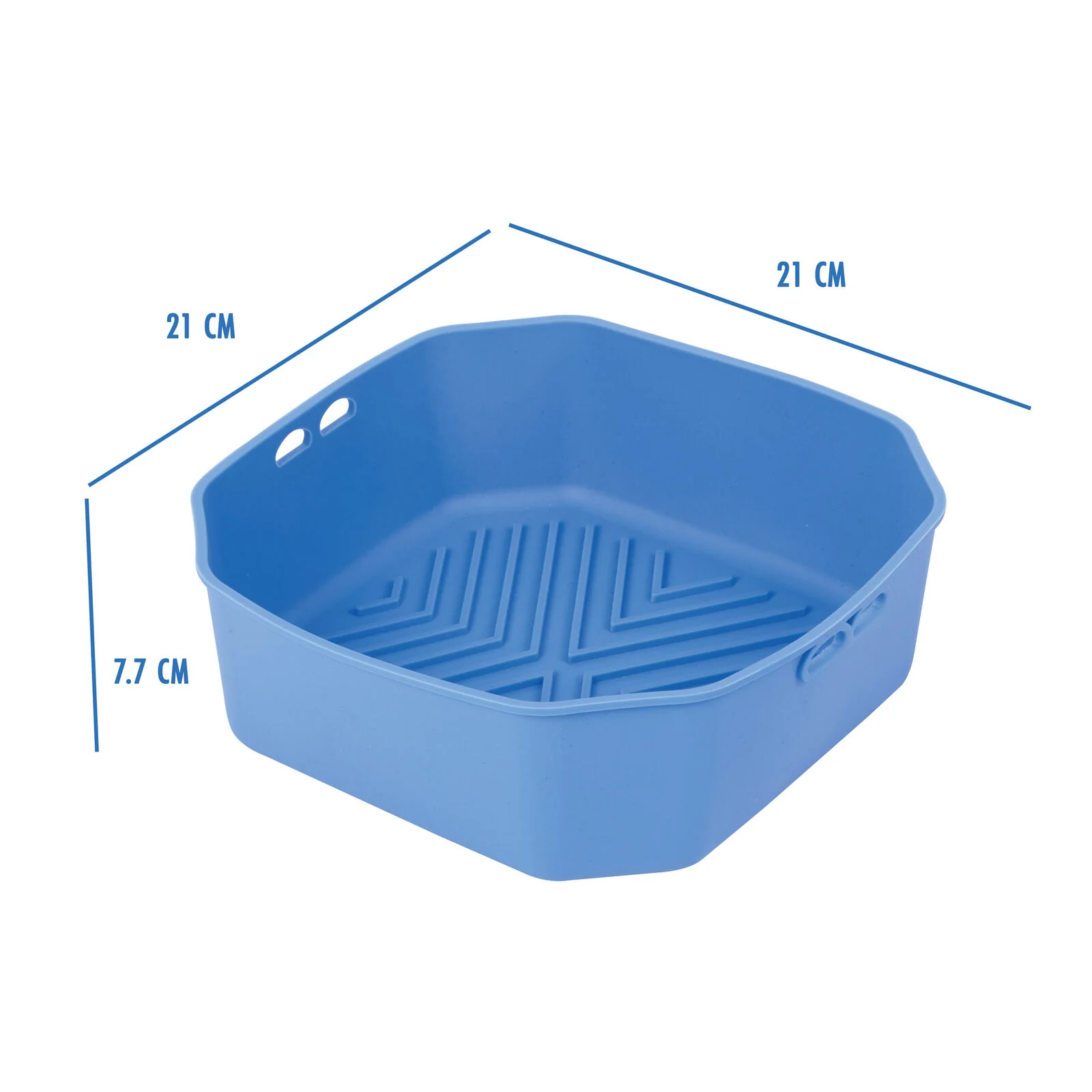 Healthy Choice Air Fryer BPA-Free Multi-Purpose Silicone Liners 2-Pack - Image 2