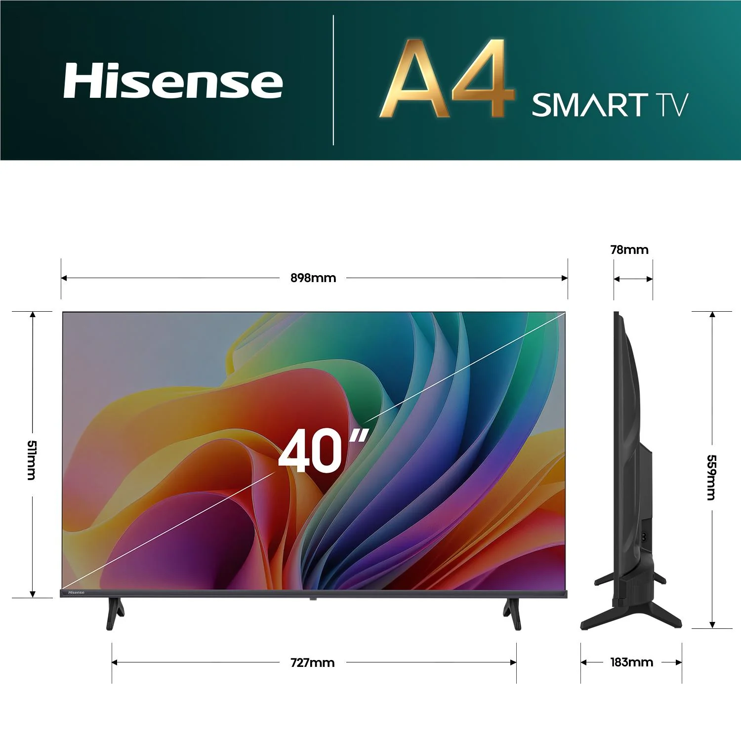 Hisense 40" A4SAU Full HD Smart TV [2026] - Image 5