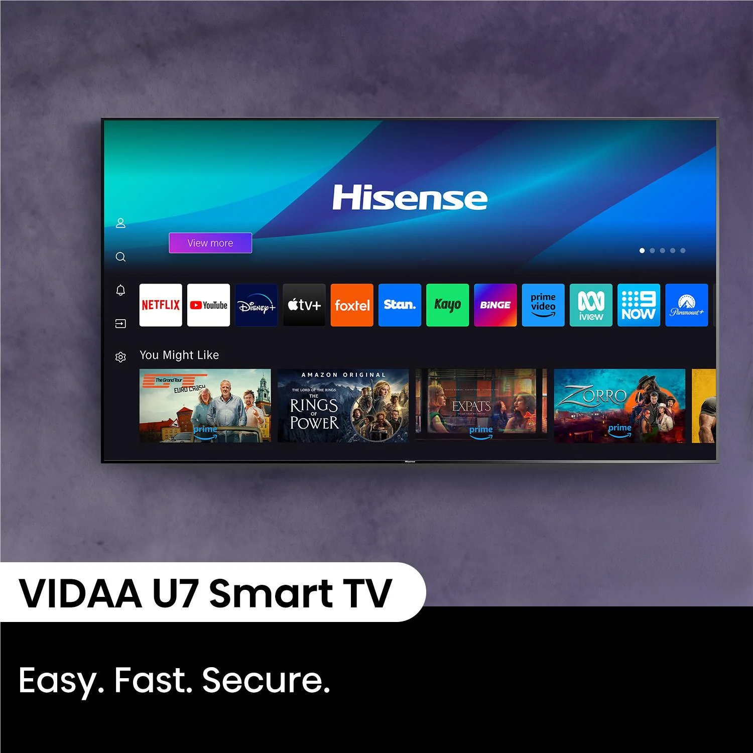 Hisense 75" U8NAU 4K  ULED QD Mini-LED PRO Smart TV [2024] - Image 12