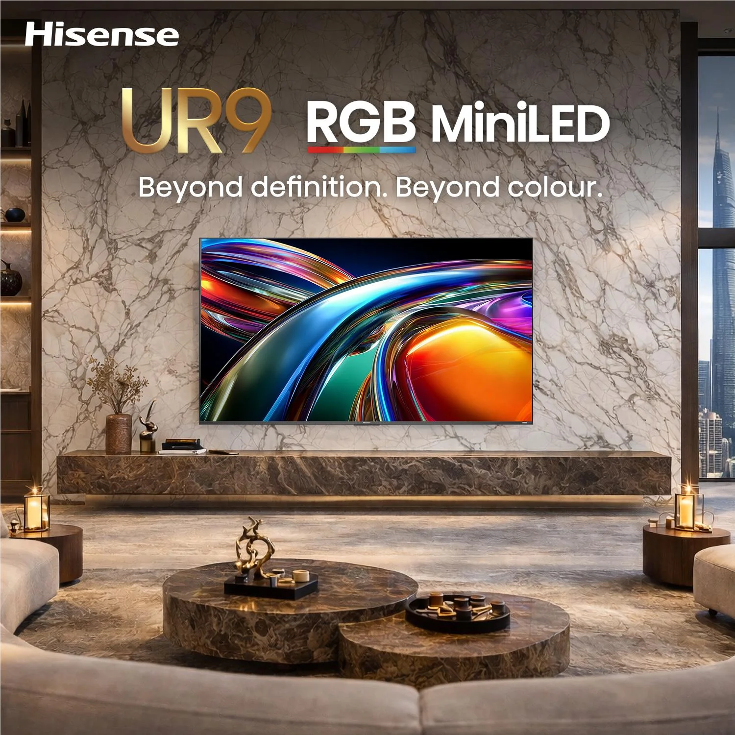 Hisense 75" UR9SAU ULED 4K UHD RGB Mini-LED Smart TV [2026] - Image 6