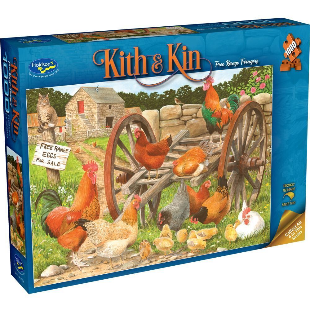 Holdson 1000pc Kith & Kin: Free Range Foragers