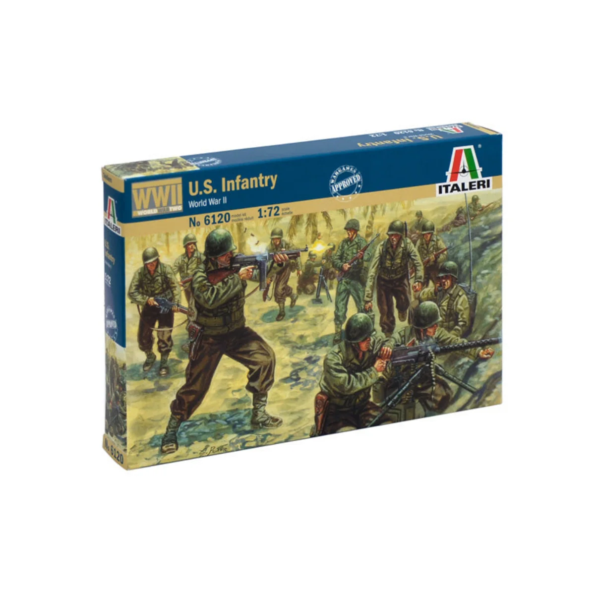 Italeri 1/72 WWII U.S. Infantry