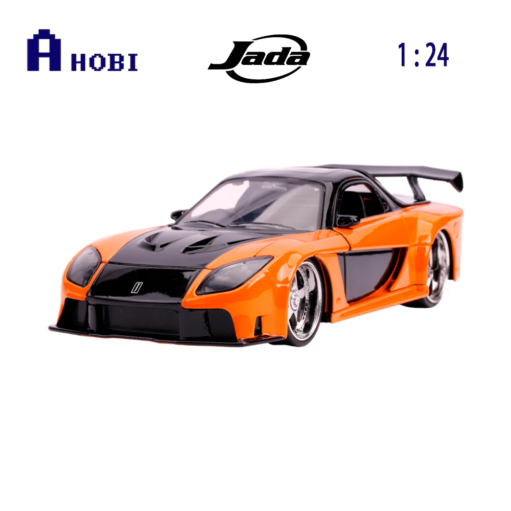 Jada 1:24 Scale Fast & Furious Han's Mazda RX-7 Diecast Model Car - Image 3