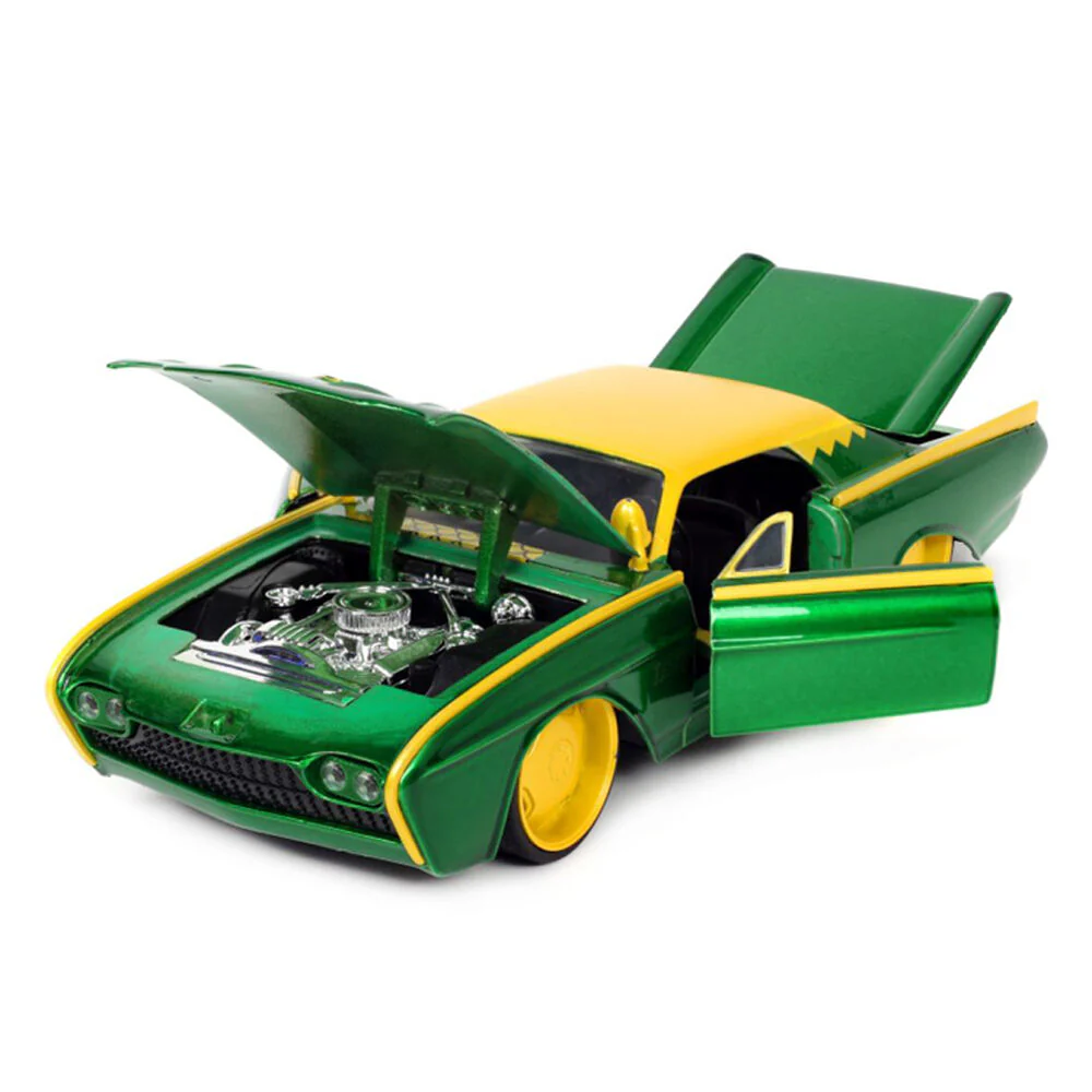 Jada 1:24 Scale Marvel Loki And 1963 Ford Thunderbird Diecast Vehicle Model - Image 4