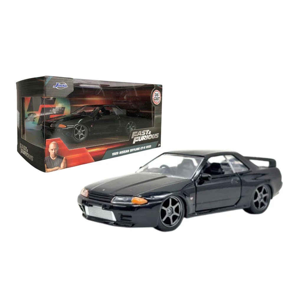 Jada 1:32 Fast And Furious 1989 Nissan Skyline GT-R R32 Diecast Vehicle Model - Image 2