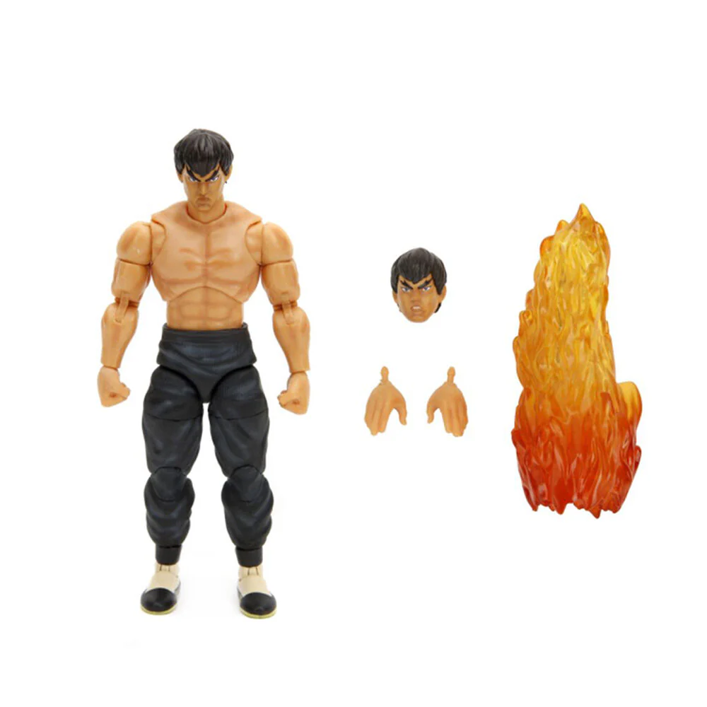 Jada Street Fighter II The Final Challengers 6" Fei Long Action Figure - Image 2