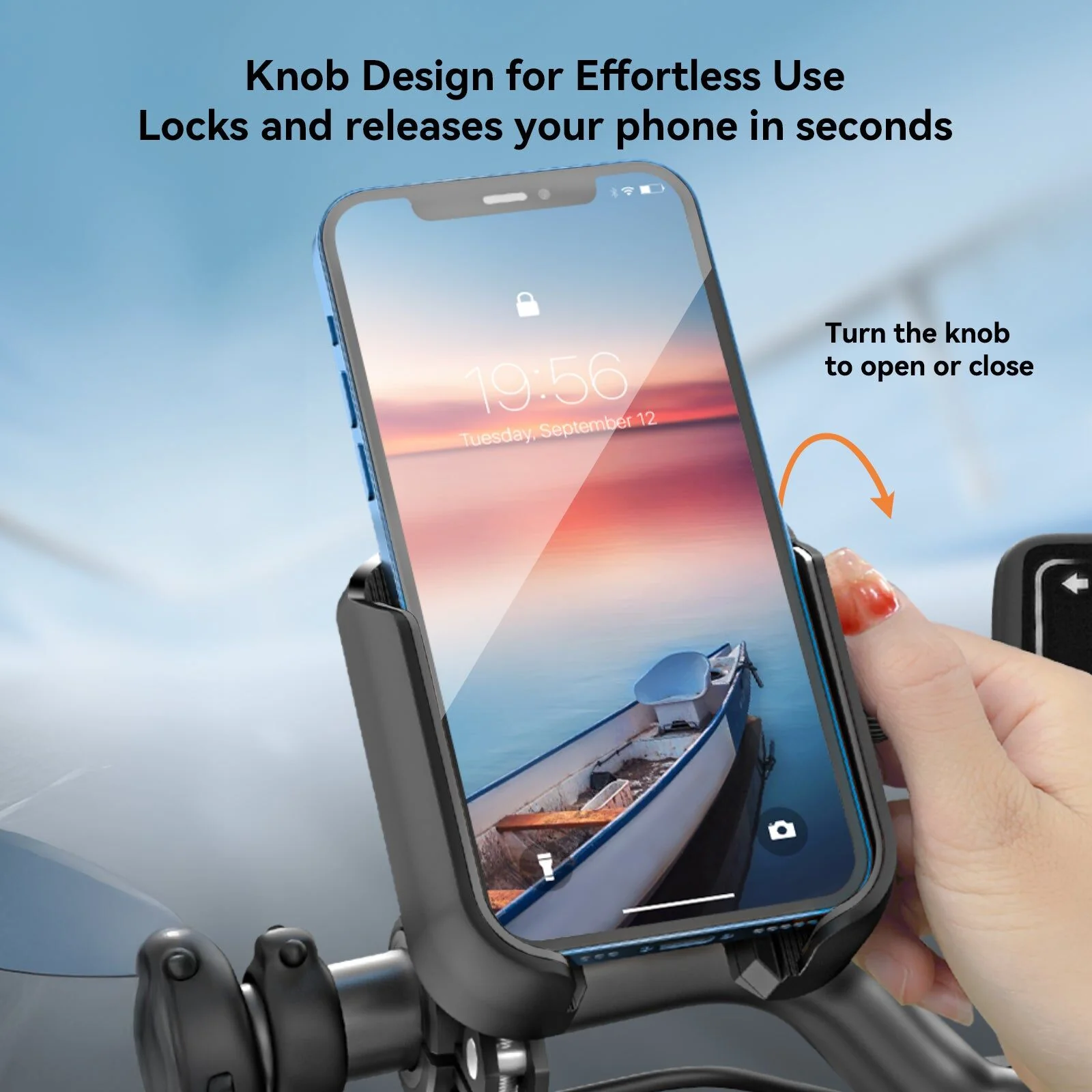 JoyRoom JR-ZS431 Bike Mount Phone Holder - Image 5