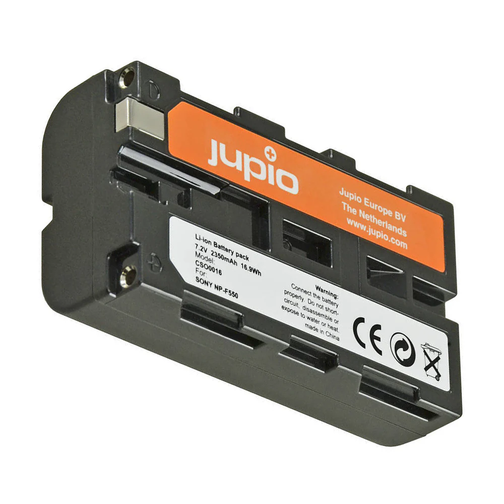Jupio Li-Ion 7.2V 1950mAh Rechargeable Battery For Sony NP-F330/F550 Camera - Image 2