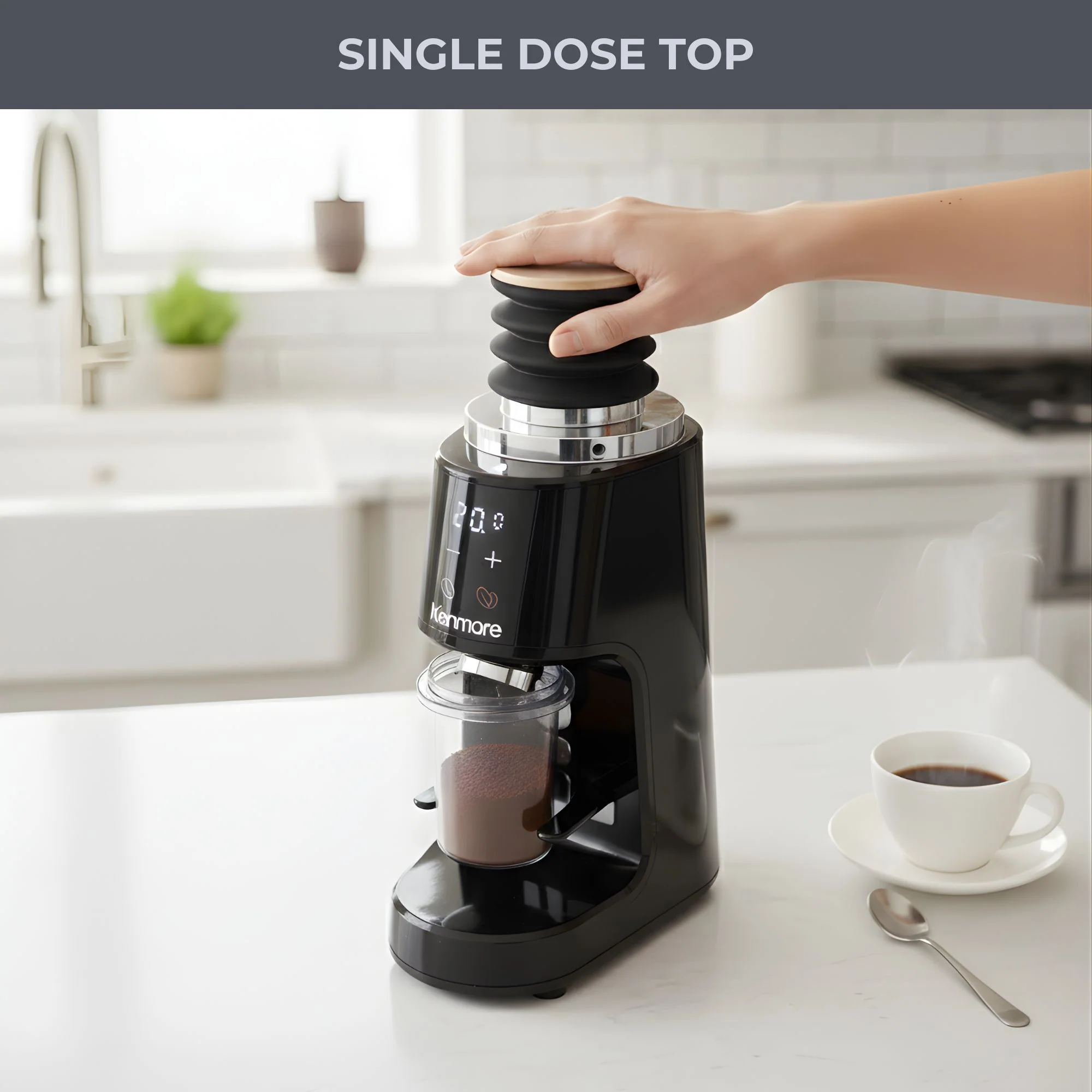 Kenmore Digital Conical Burr Coffee Grinder - Image 6
