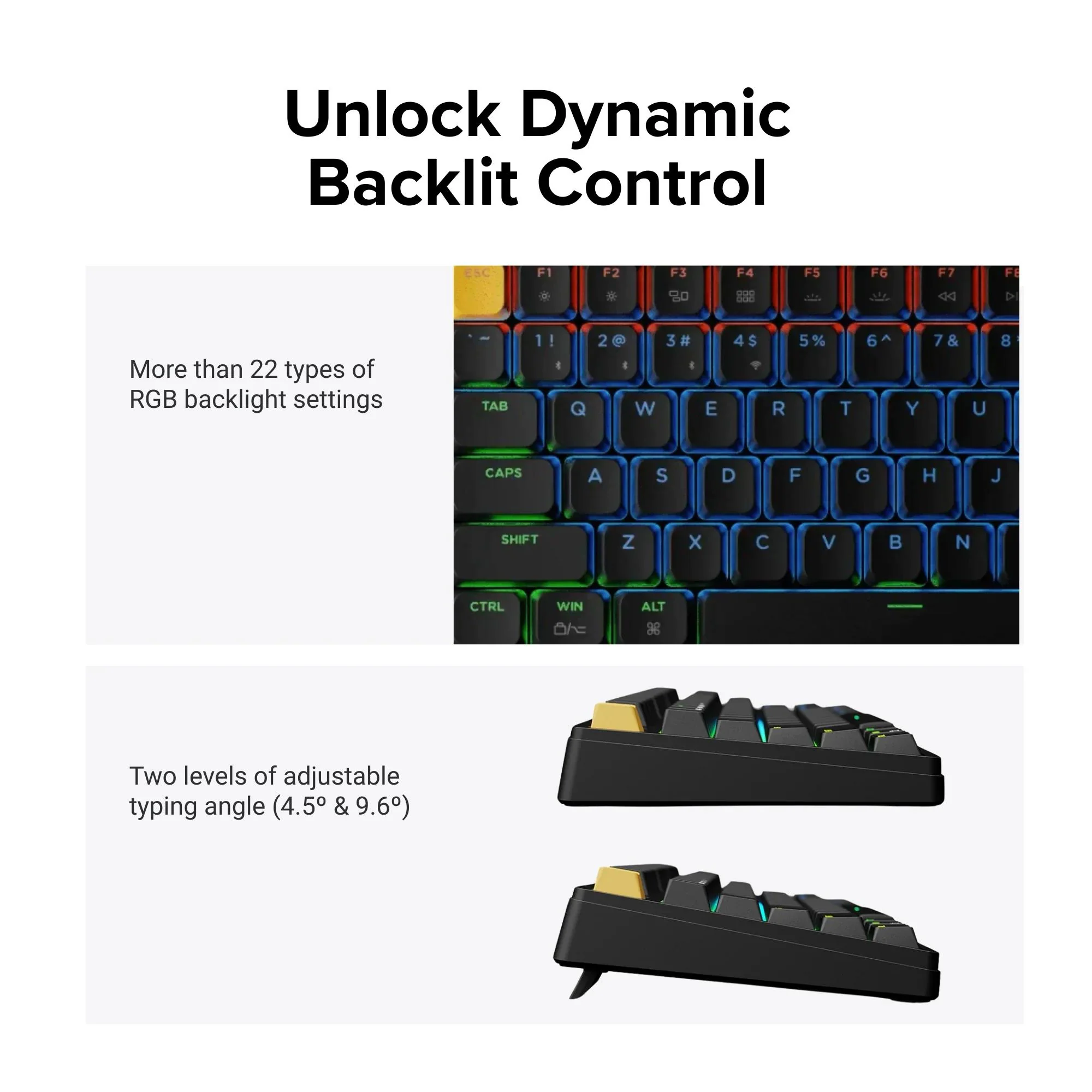Keychron J4 QMK Hot-Swap Wireless Mechanical Keyboard - Dark Blue (Red Switch) - Image 7