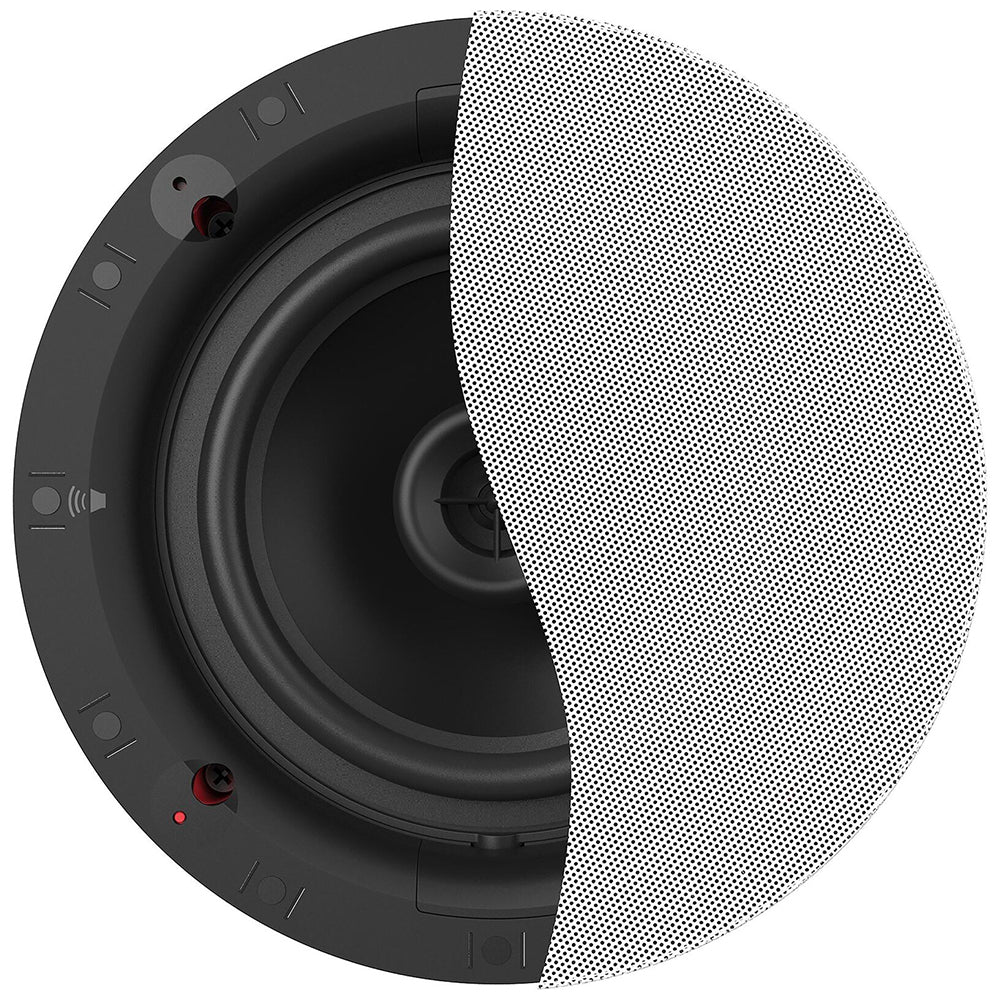 Klipsch DS-180CDT 8" In-Ceiling 200W Speaker with Pivoting Woofer/Tweeter (White) - Image 4