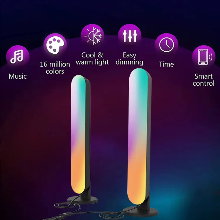Laser Gaming RGB LED Desk Light (2 Pack) - Image 7