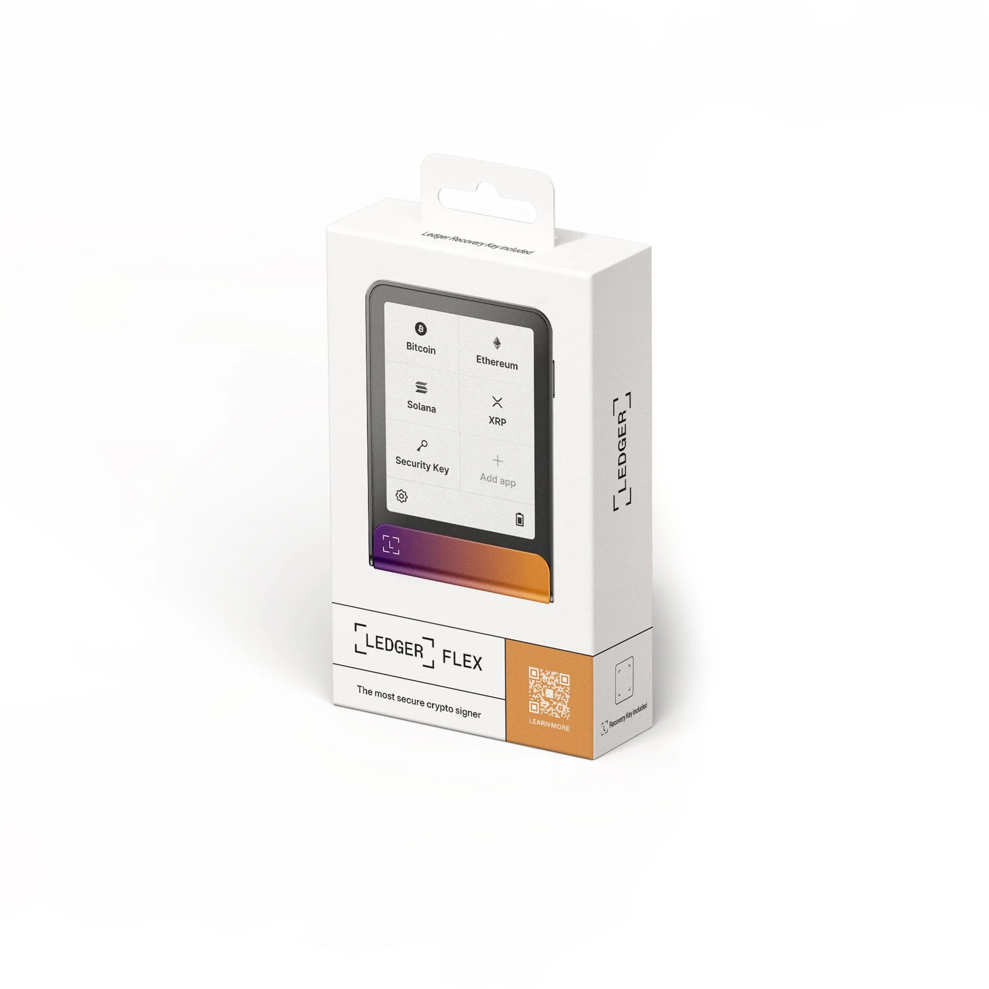Ledger Flex Crypto Hardware Wallet with Recovery Key (Ferro Fuchsia) - Image 8
