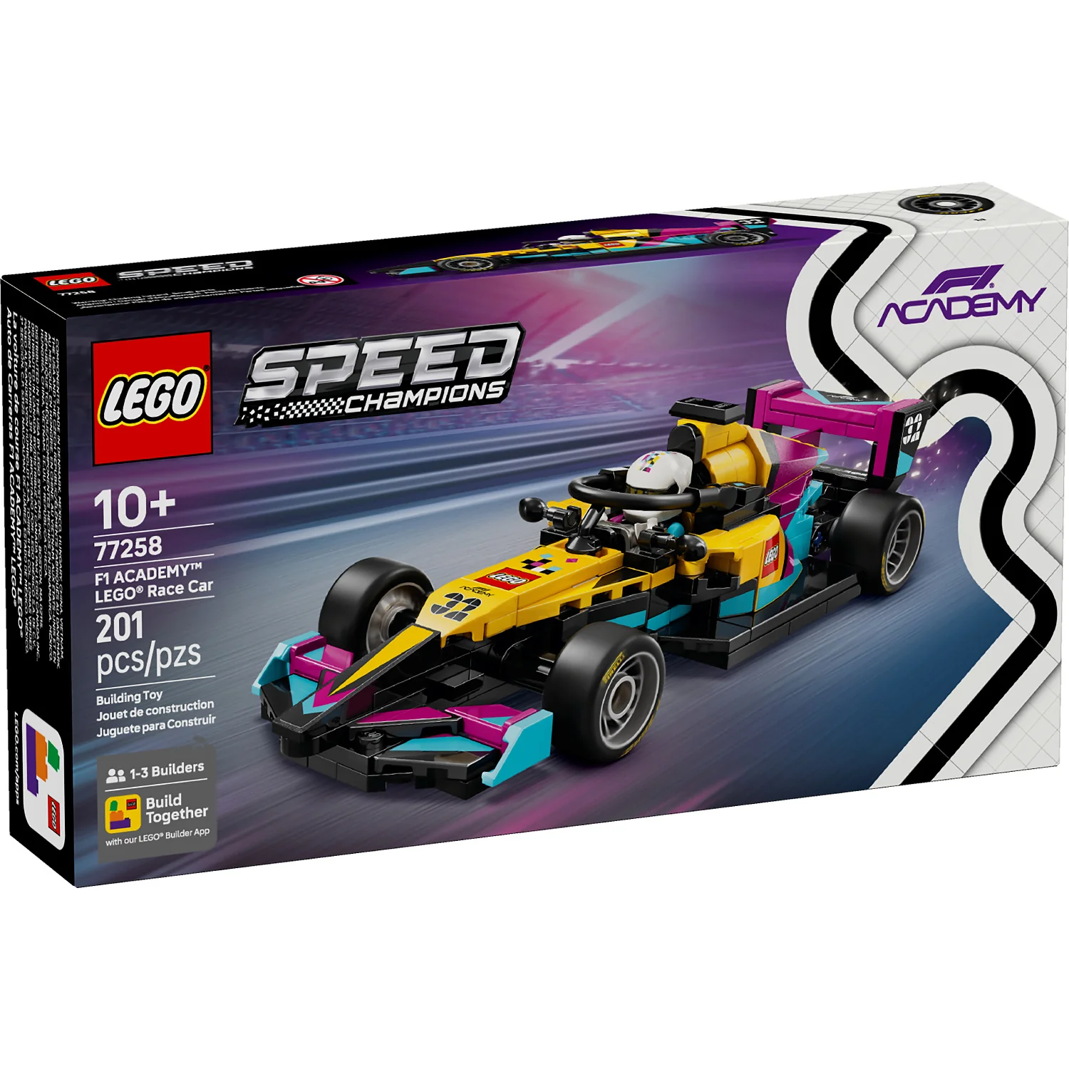 LEGO 77258 F1 ACADEMY LEGO Race Car - Speed Champions