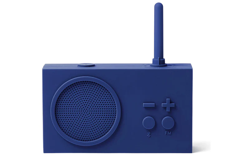 Lexon Thykho 3 FM Radio & Bluetooth Speaker - Dark Blue