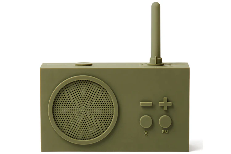 Lexon Thykho 3 FM Radio & Bluetooth Speaker - Kakhi