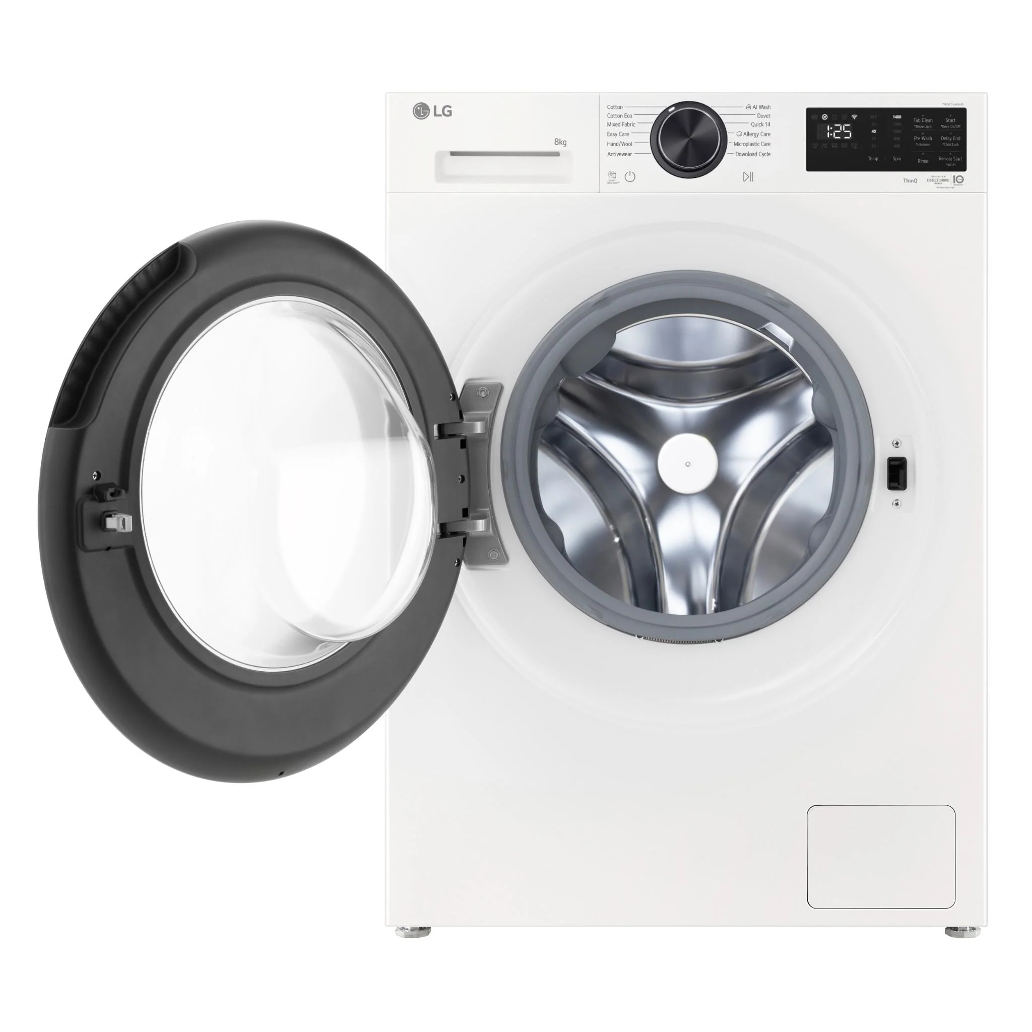 LG WX3-1408W Series 3 8kg AI front load Washer - Image 4