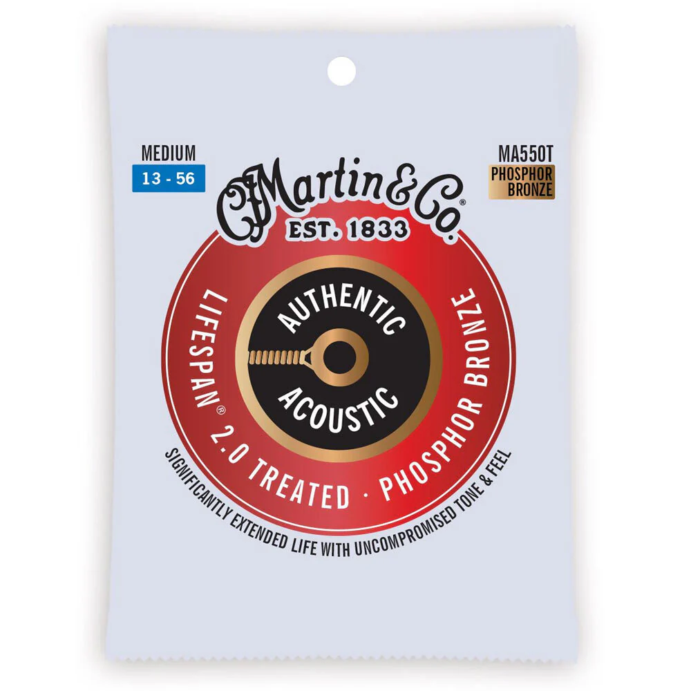 Martin Guitar MA550T Authentic Treated String 92/8 (Phosphor Bronze) [Medium]