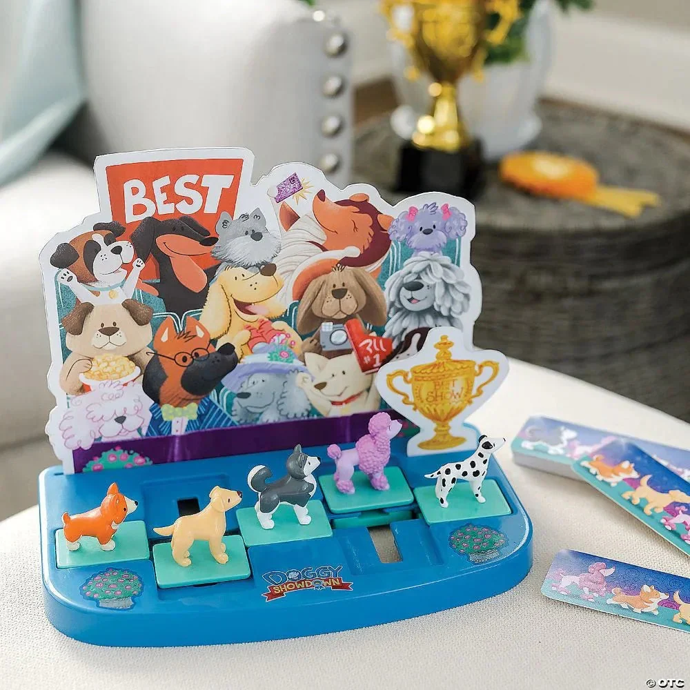 Mindware Doggy Showdown Board Game Puzzle Cards - Image 2
