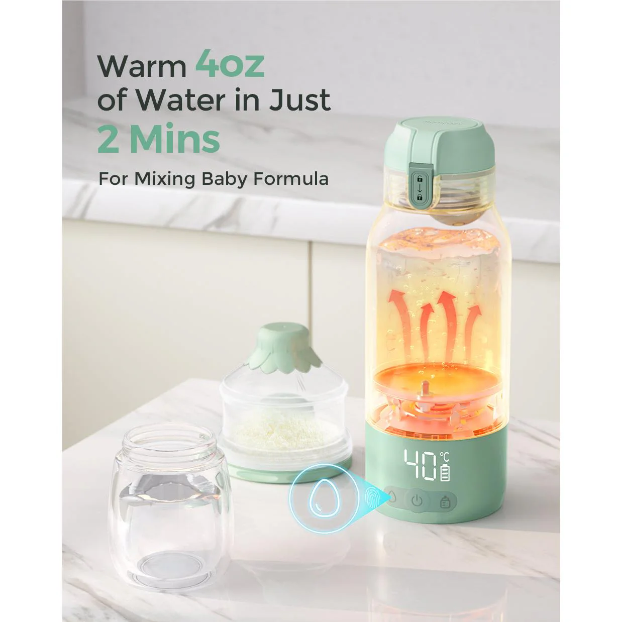 Momcozy Portable Breast Milk & Water Warmer for Travel - Image 7