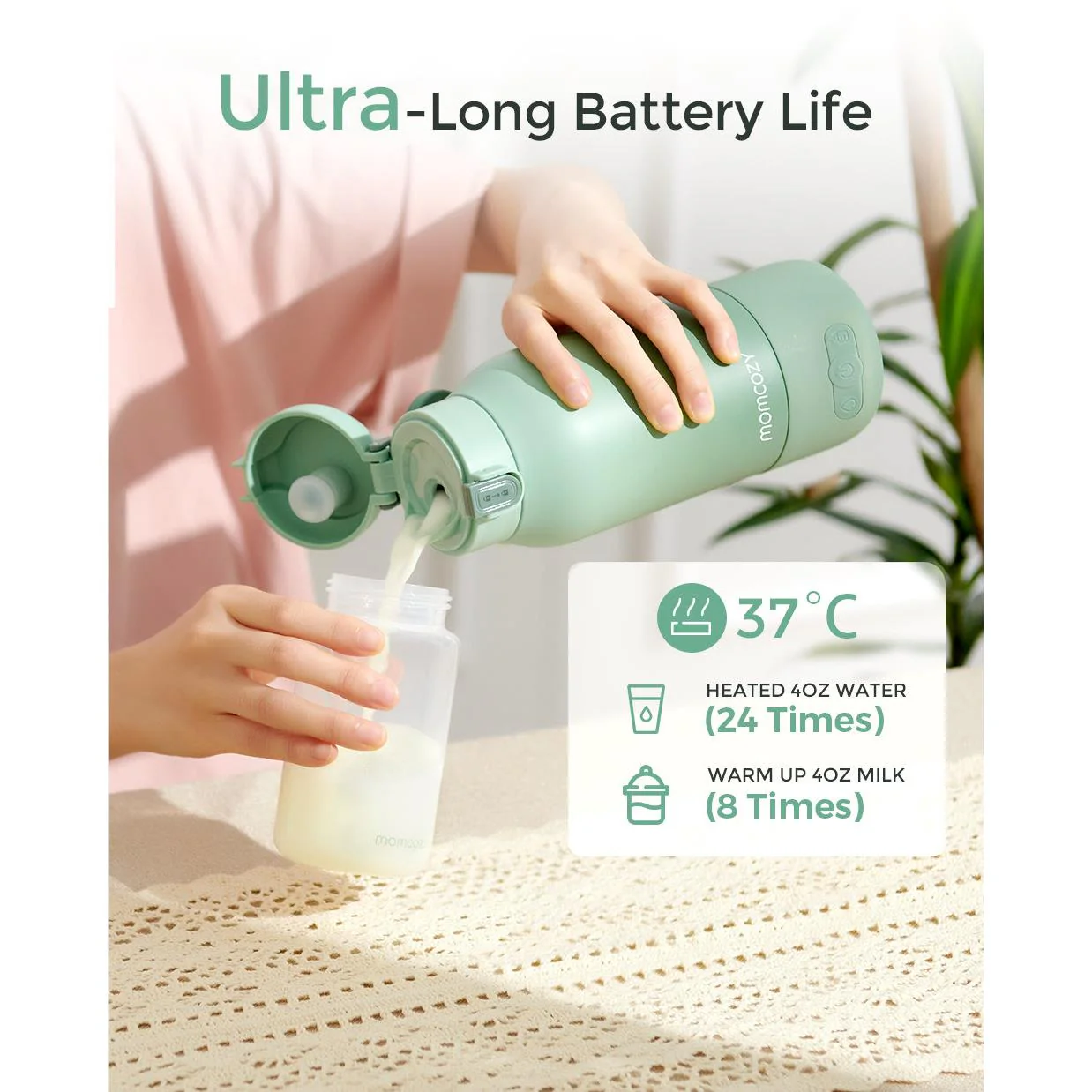 Momcozy Portable Breast Milk & Water Warmer for Travel - Image 9