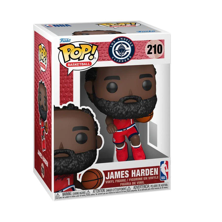 NBA: Clippers - James Harden Pop! Vinyl - Image 2