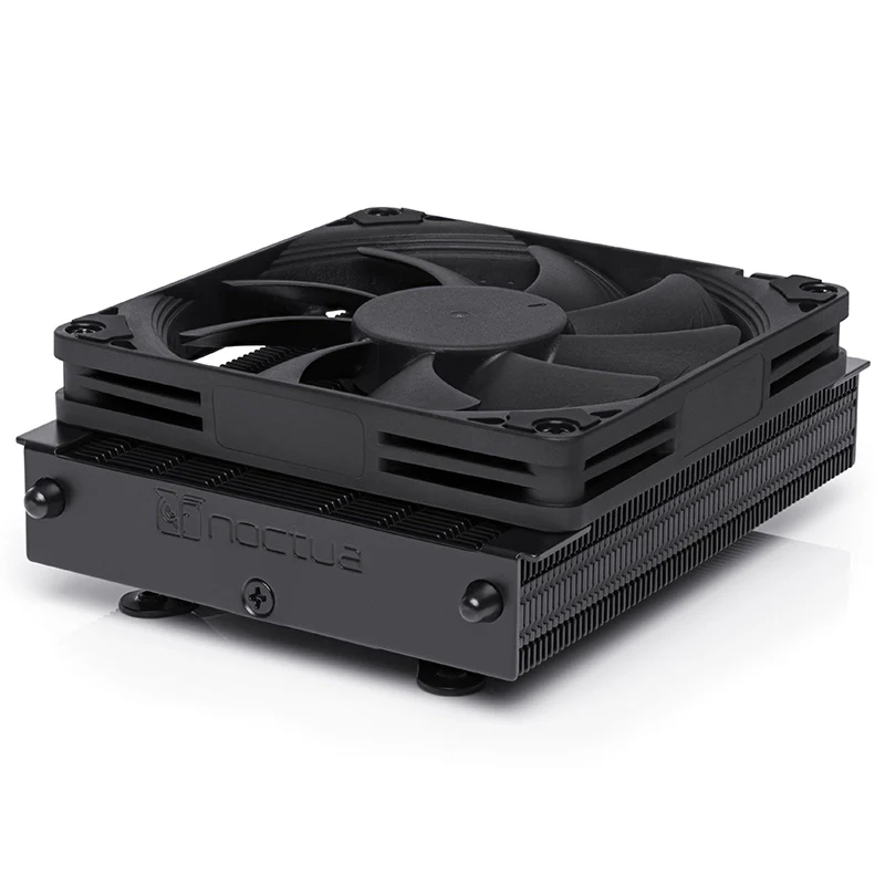 Noctua  NH-L9a-AM4-CH-BK Low Profile AMD CPU Cooler - Chromax Black
