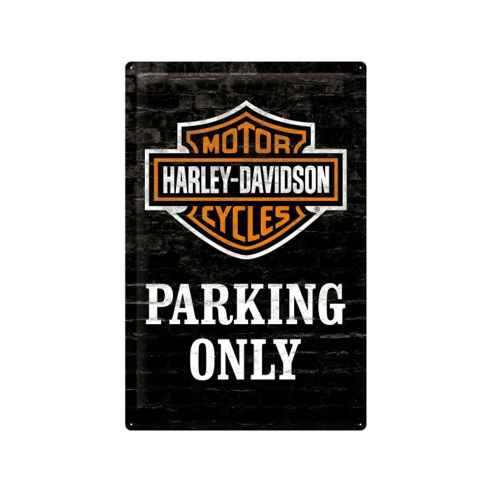 Nostalgic-Art Harley-Davidson Parking Only 40x60cm Metal XL Sign Plaque