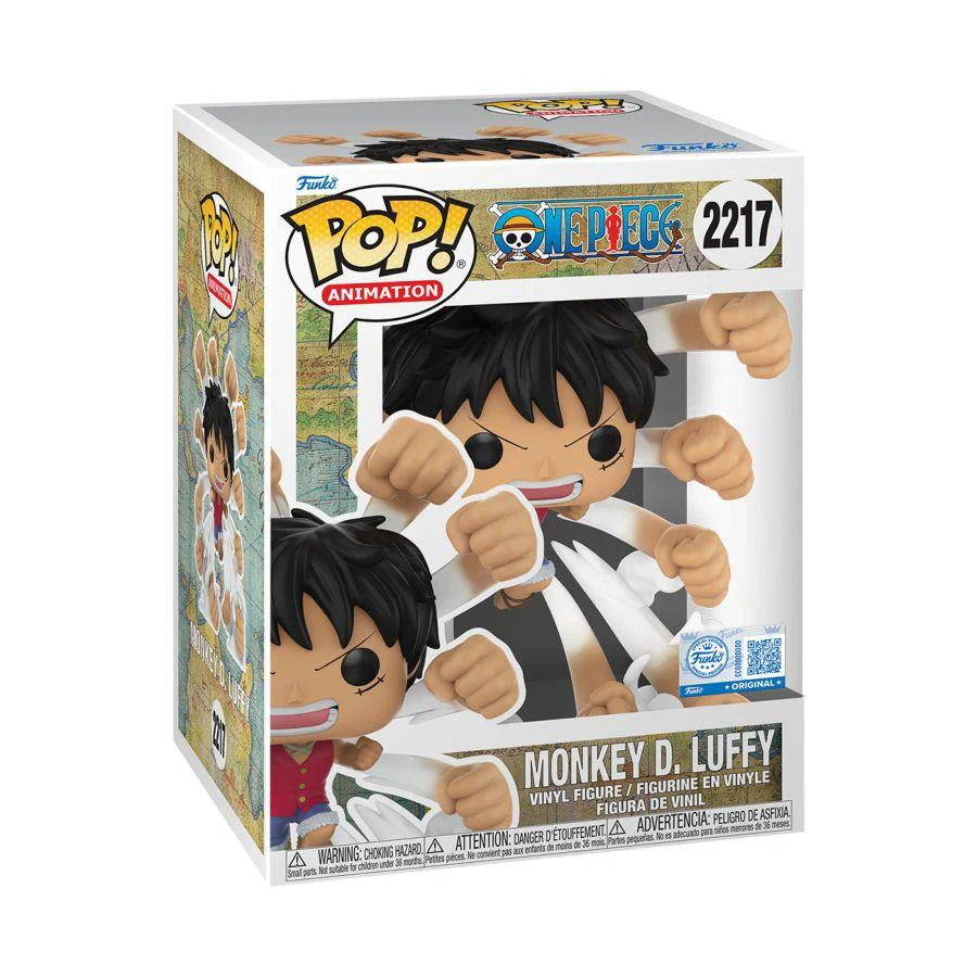 One Piece - Luffy (Gum-Gum Gatling) Pop! Premium - Image 2