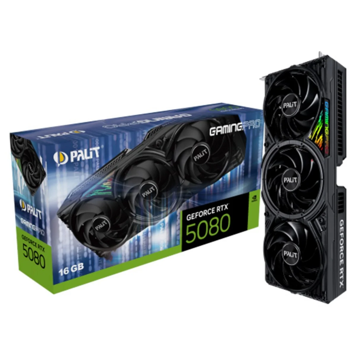 Palit GamingPro GeForce RTX 5080 16GB GDDR7  Graphics Card