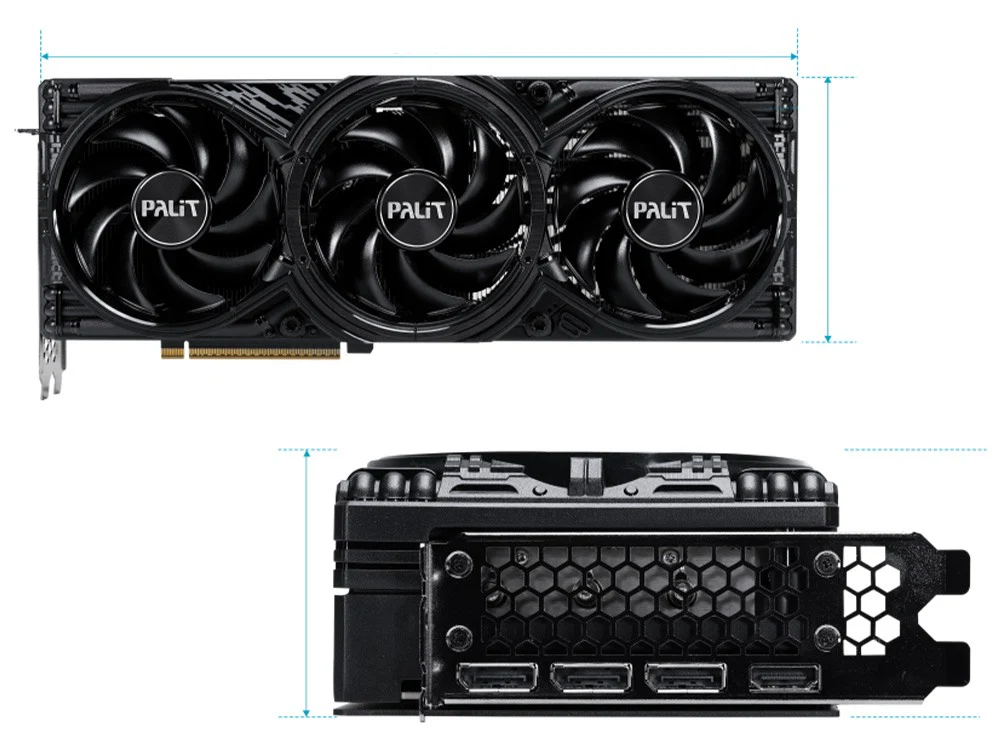 Palit GamingPro GeForce RTX 5080 16GB GDDR7  Graphics Card - Image 9