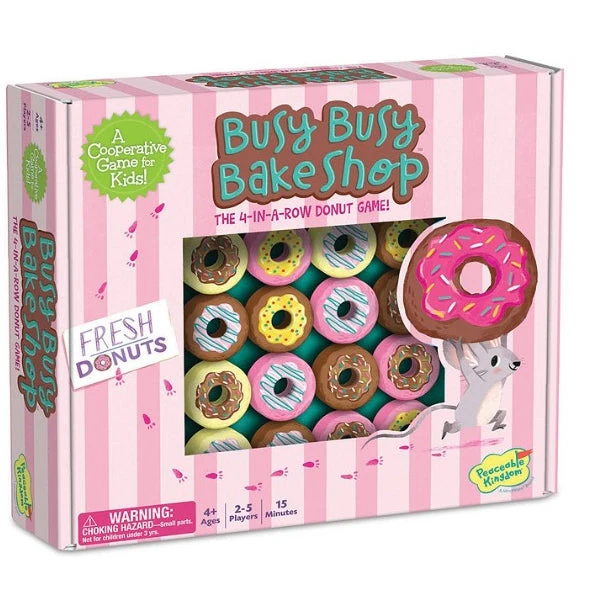 Peaceable Kingdom Busy Busy Bake Shop Game