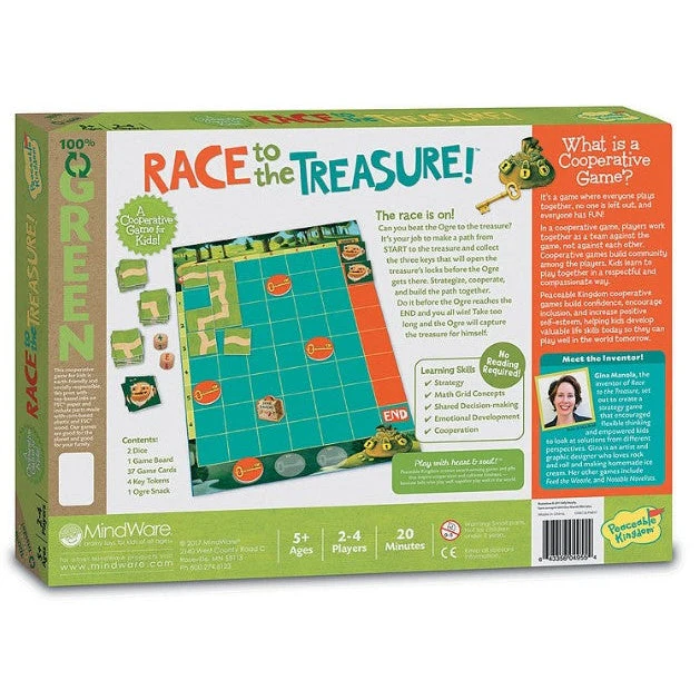 Peaceable Kingdom Race to the Treasure Game - Image 2