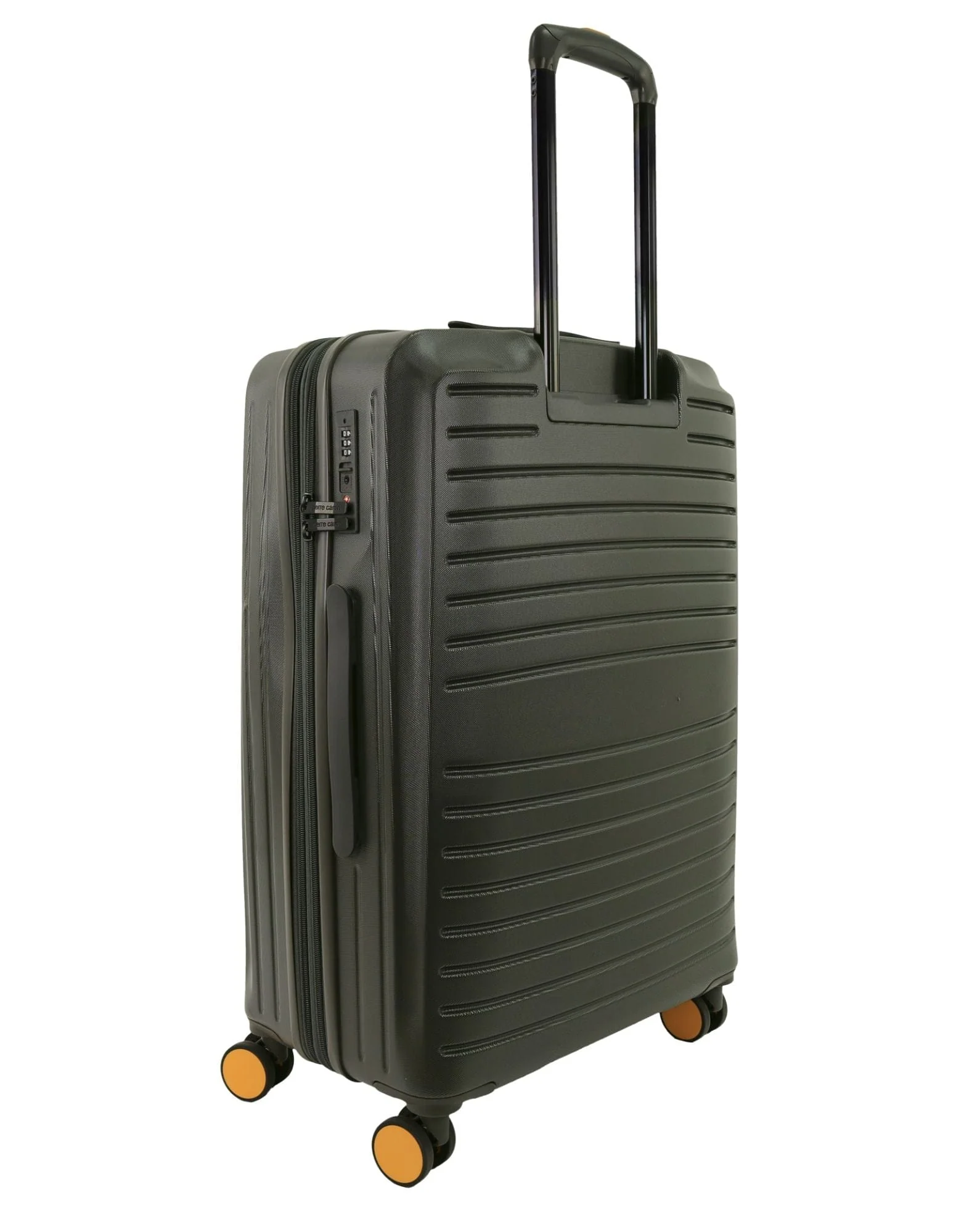 Pierre Cardin Classic Medium 113L Hard Shell Case Travel Luggage (Olive) - Image 9