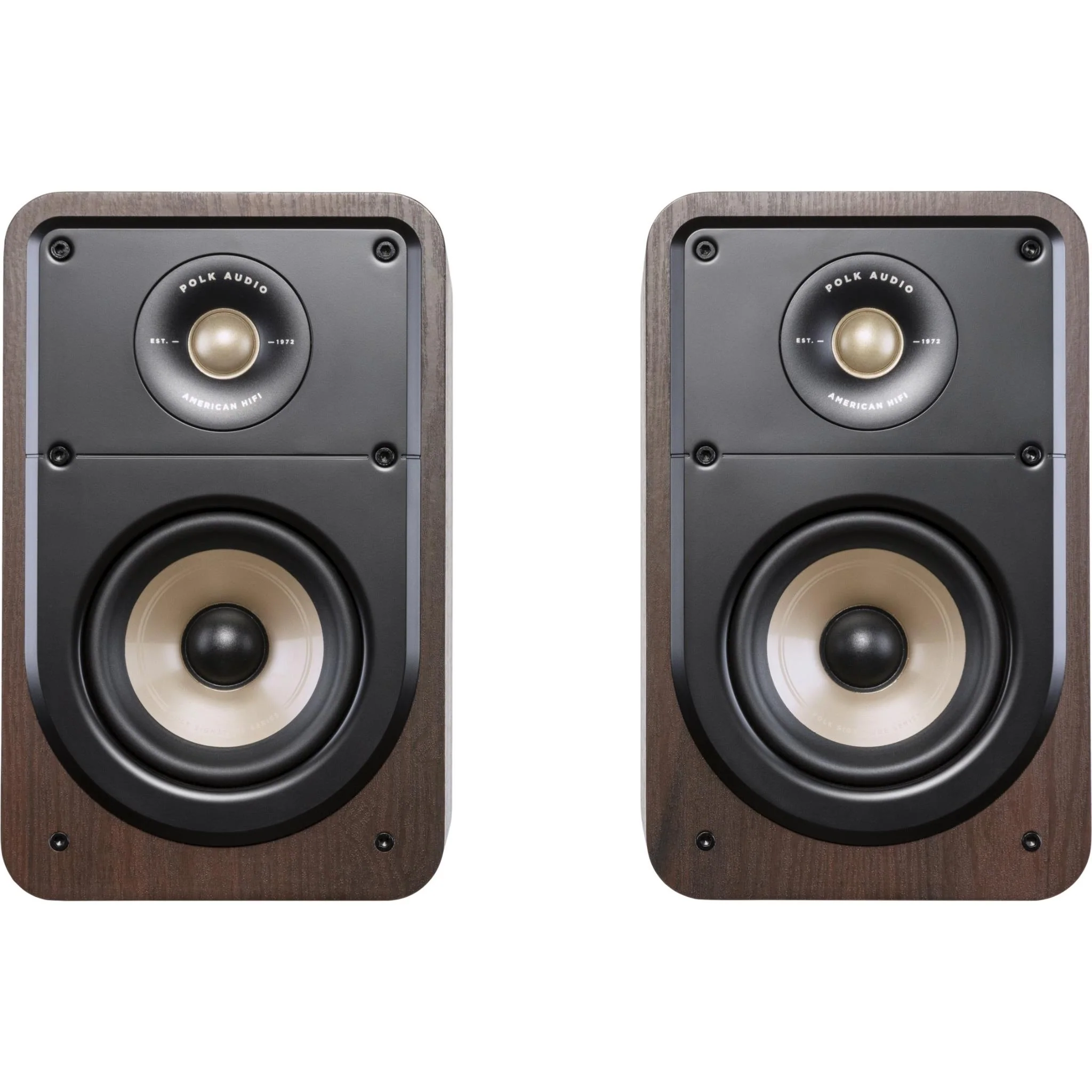 Polk Audio  ES15 Bookshelf Speakers (Brown) - Image 4