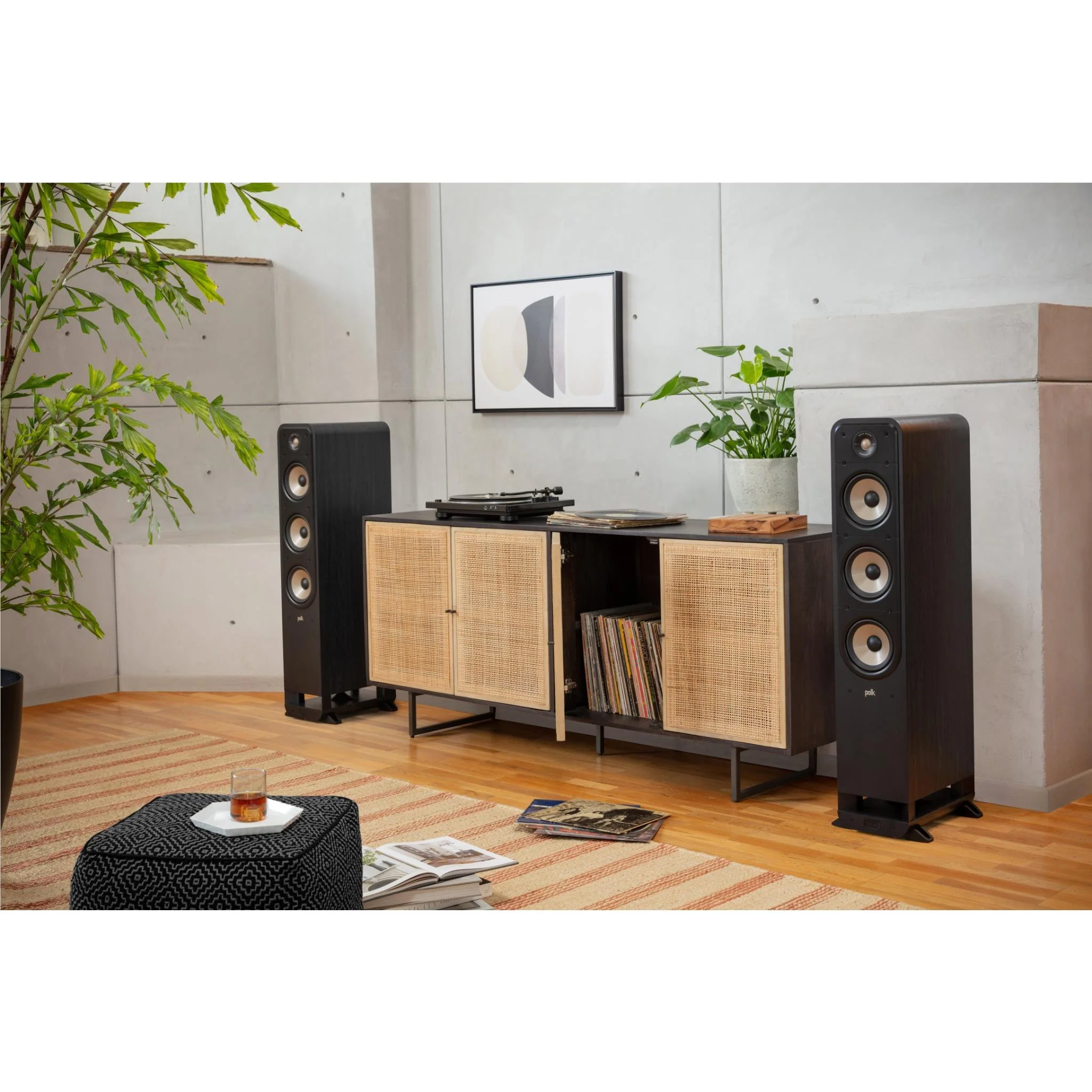 Polk Audio  ES60 Floorstanding Speakers (Black) [Pair] - Image 8
