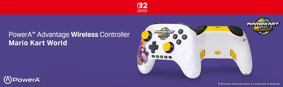 PowerA Advantage Wireless Controller for Nintendo Switch 2 (Mario Kart World) - Image 15