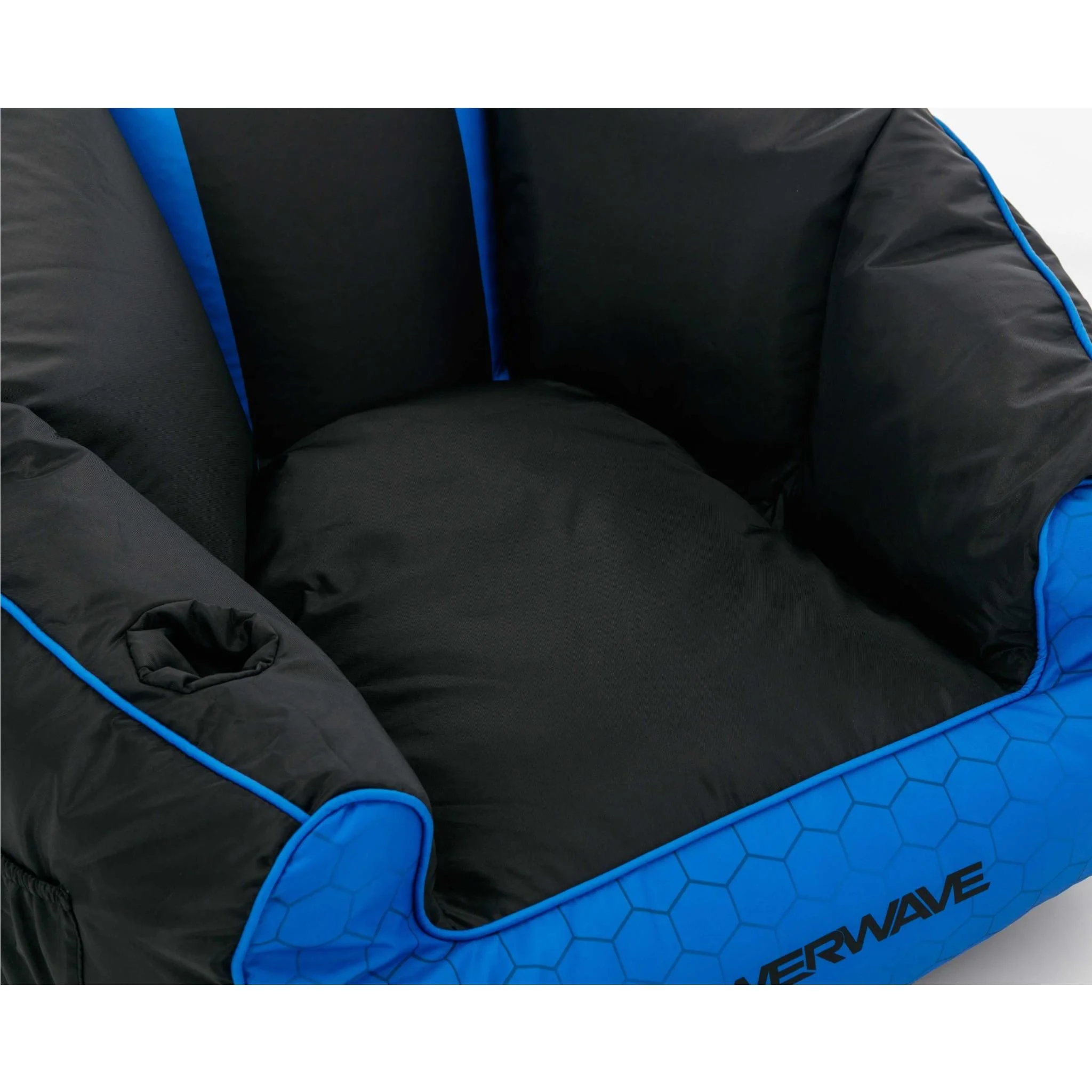 Powerwave Bean Bag Puff Chair (Blue) - Image 3