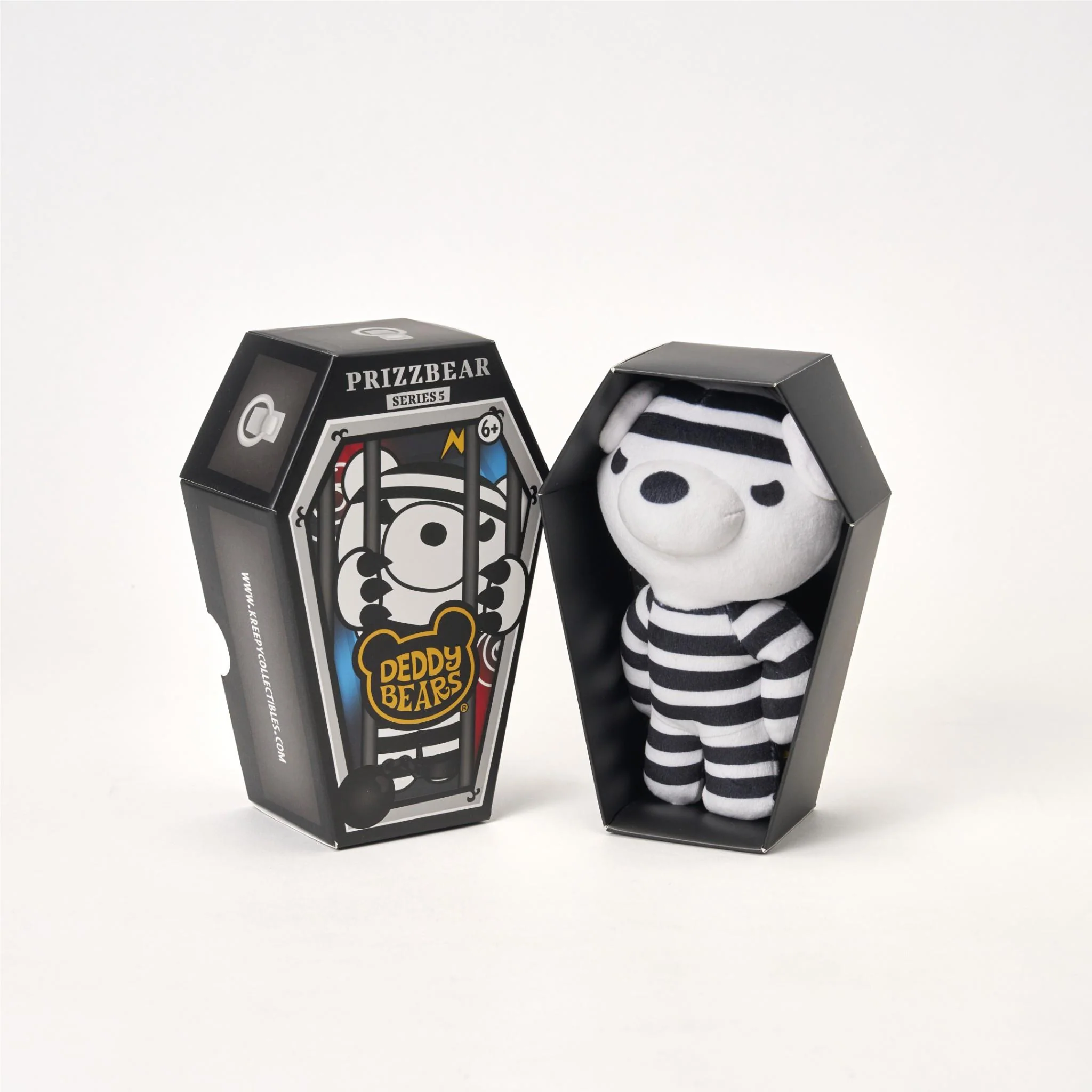 Prizzbear Bear Deddy Bear Plush In Coffin