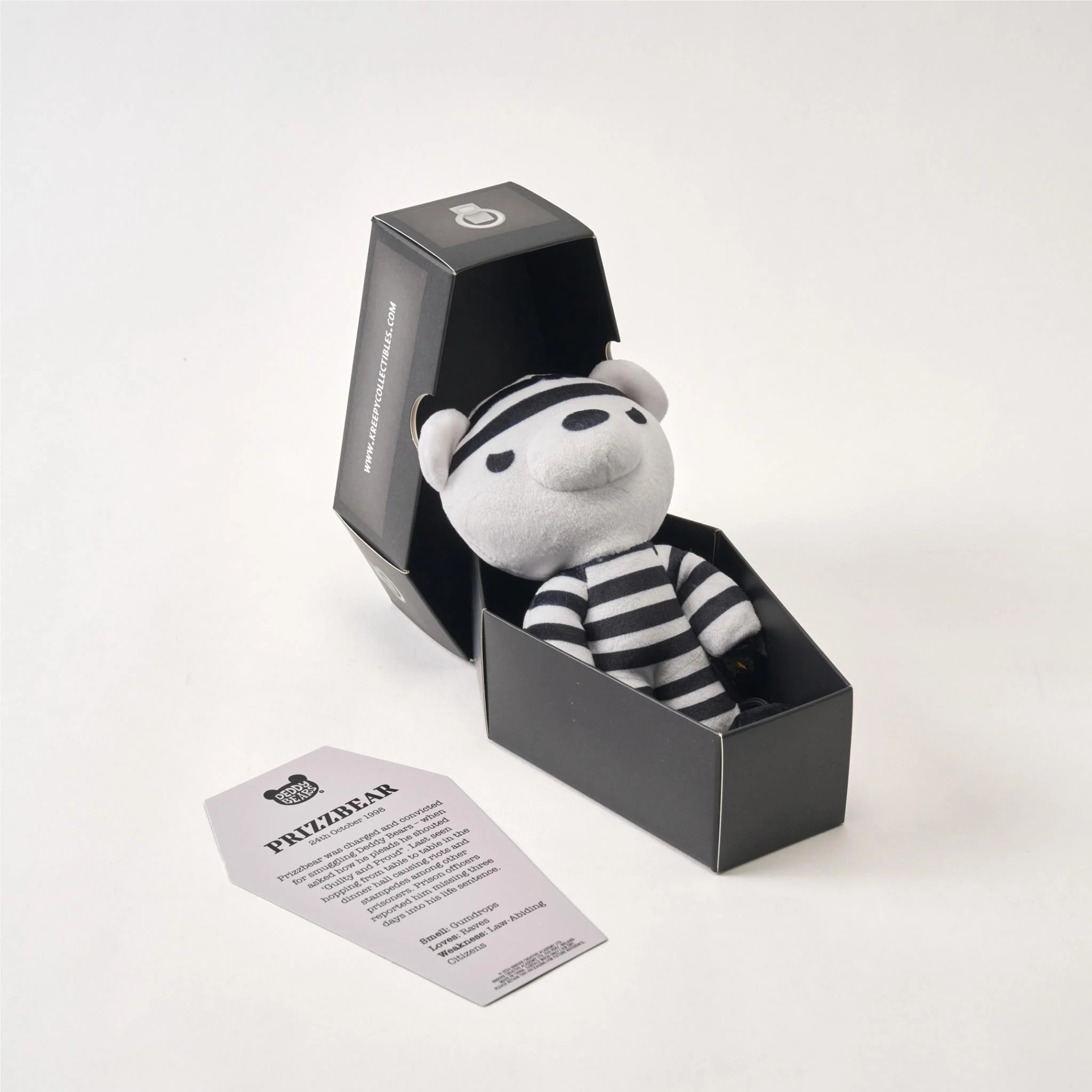 Prizzbear Bear Deddy Bear Plush In Coffin - Image 2