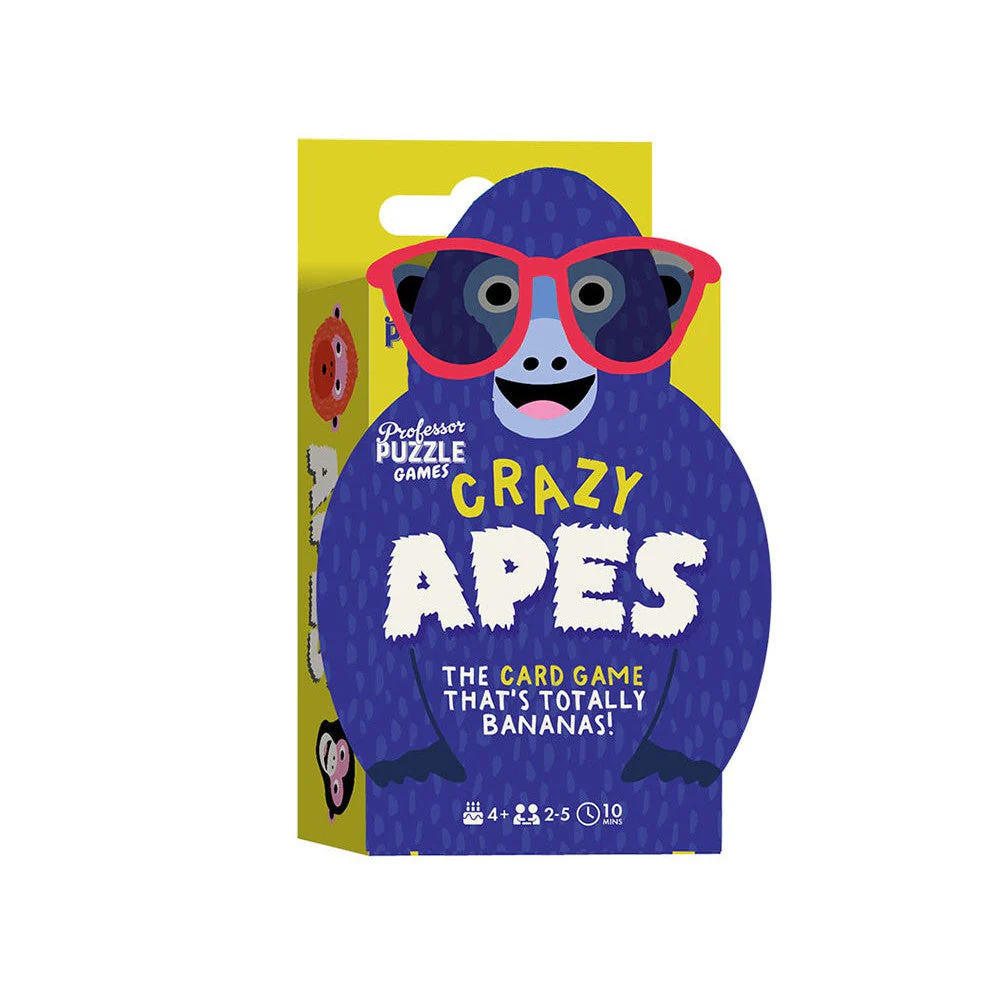 Professor Puzzle Crazy Apes Card Game