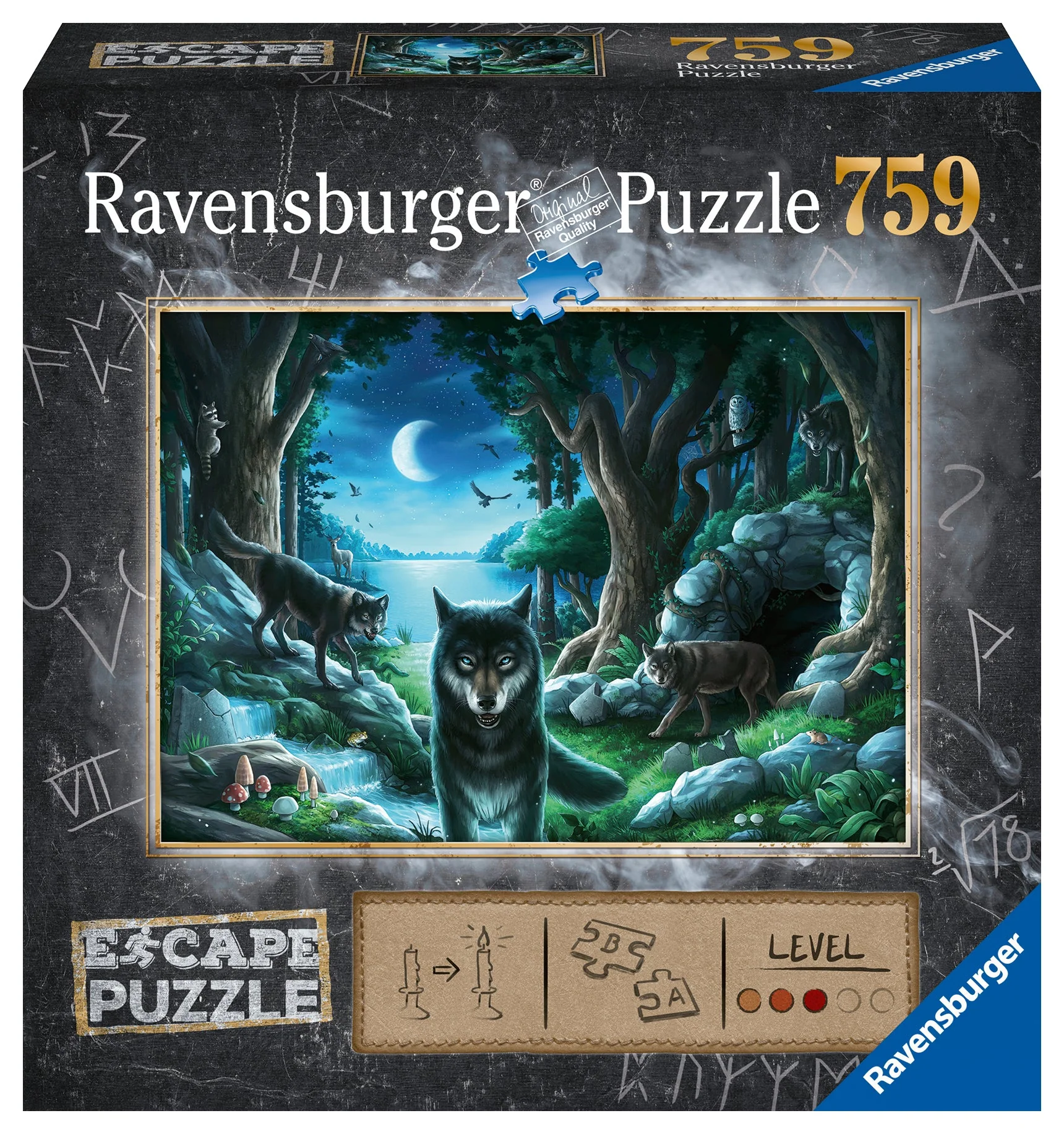 Ravensburger 759pc Escape 7 The Curse of the Wolves