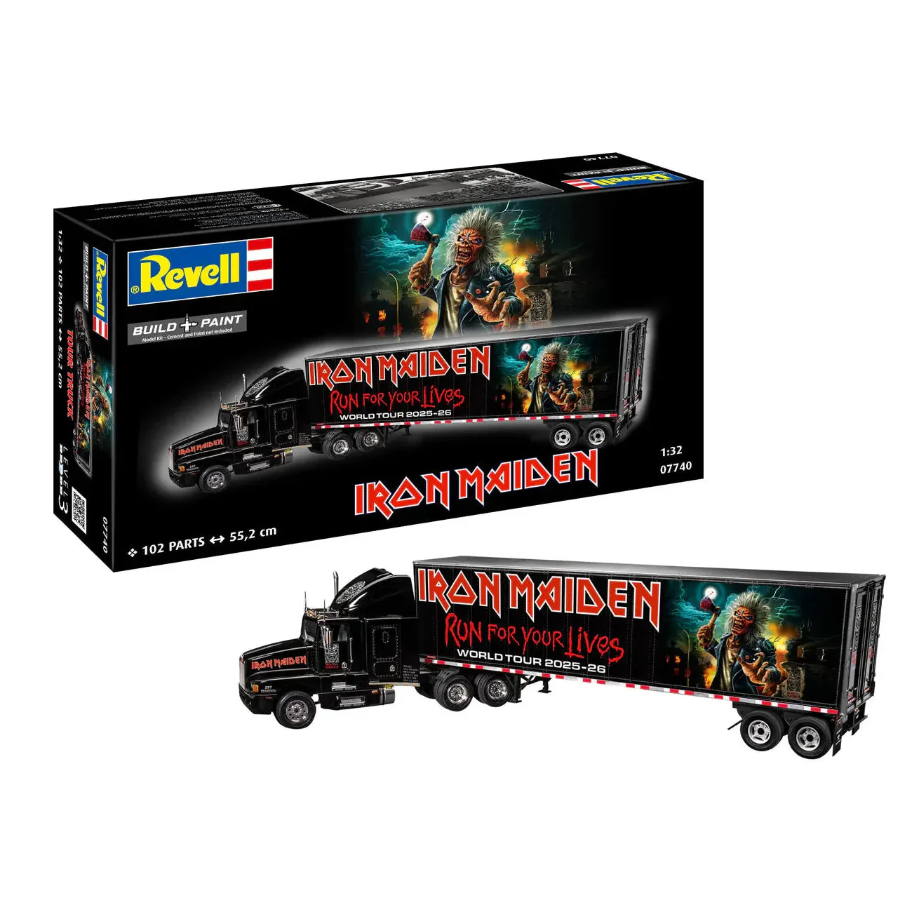 Revell 1/32 Tour Truck Iron Maiden