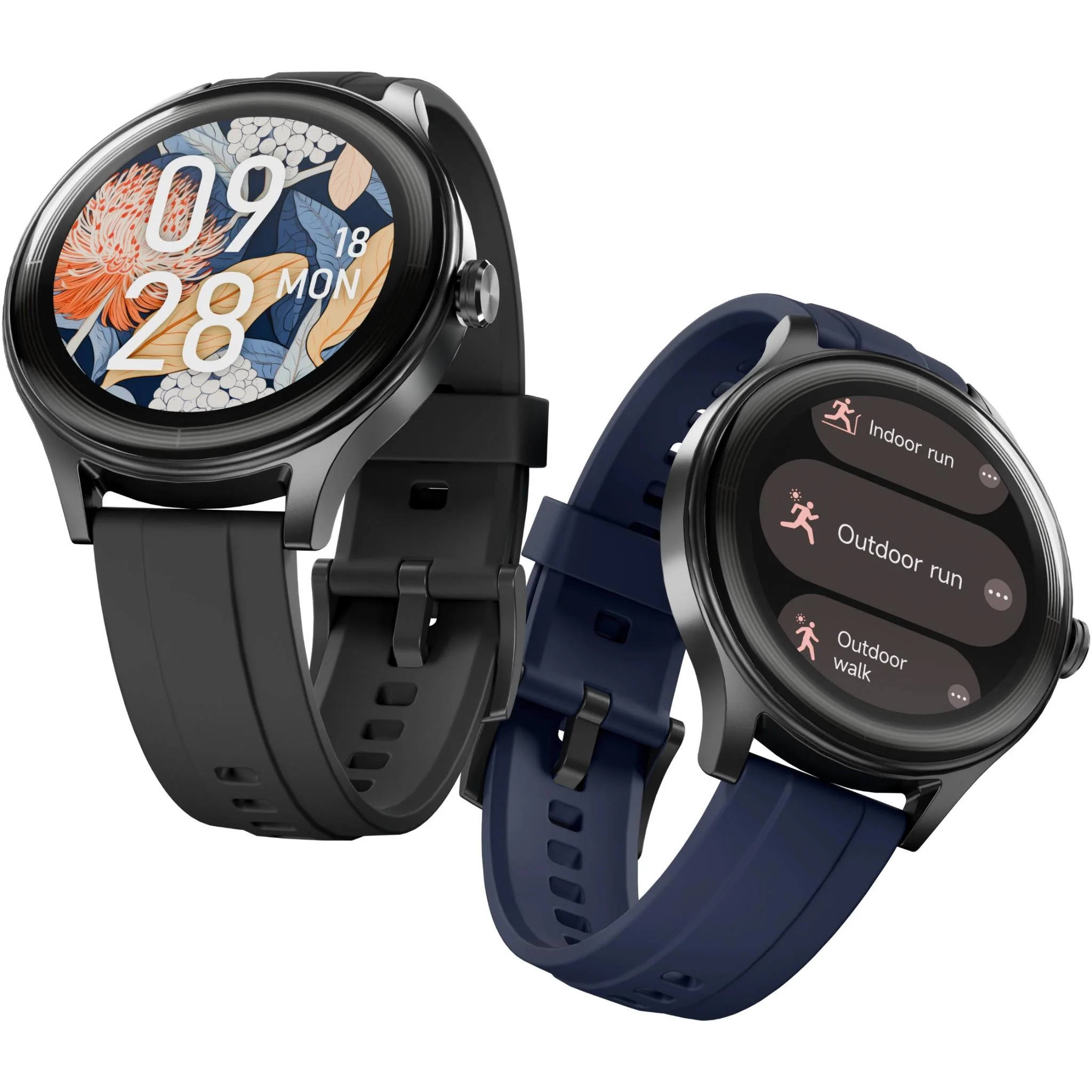 Ryze Flex Gen 2 Smart Watch (Black & Blue)