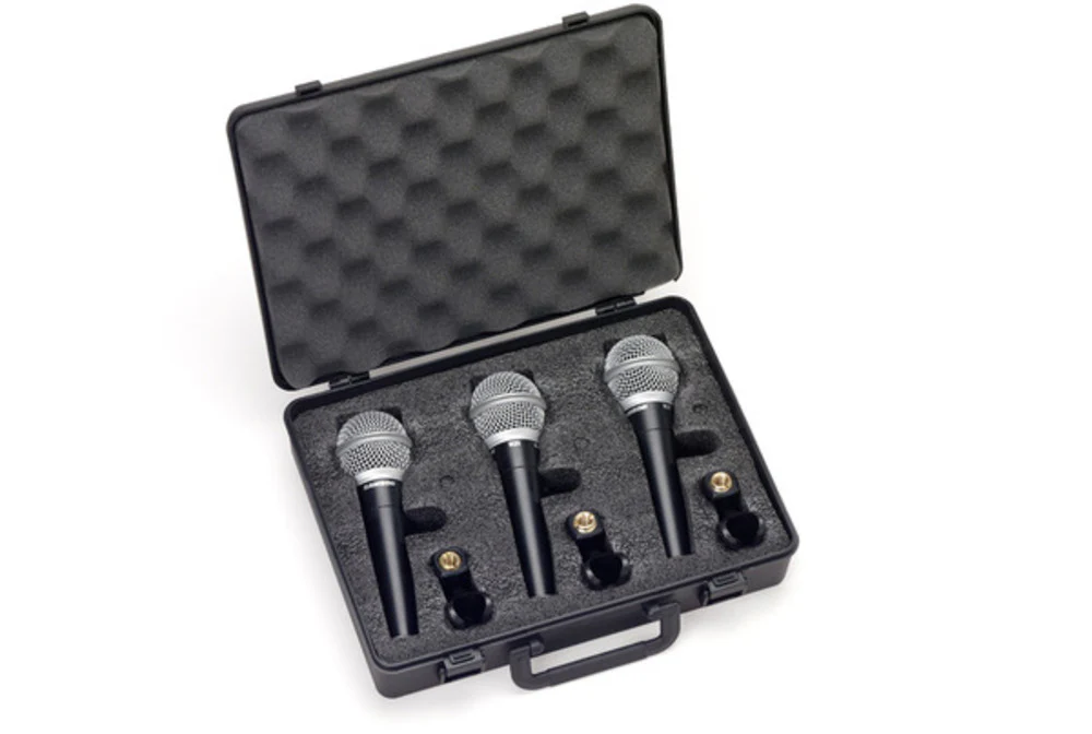 Samson R21S 3-Pack Dynamic Mics with Clips and Case - Image 2