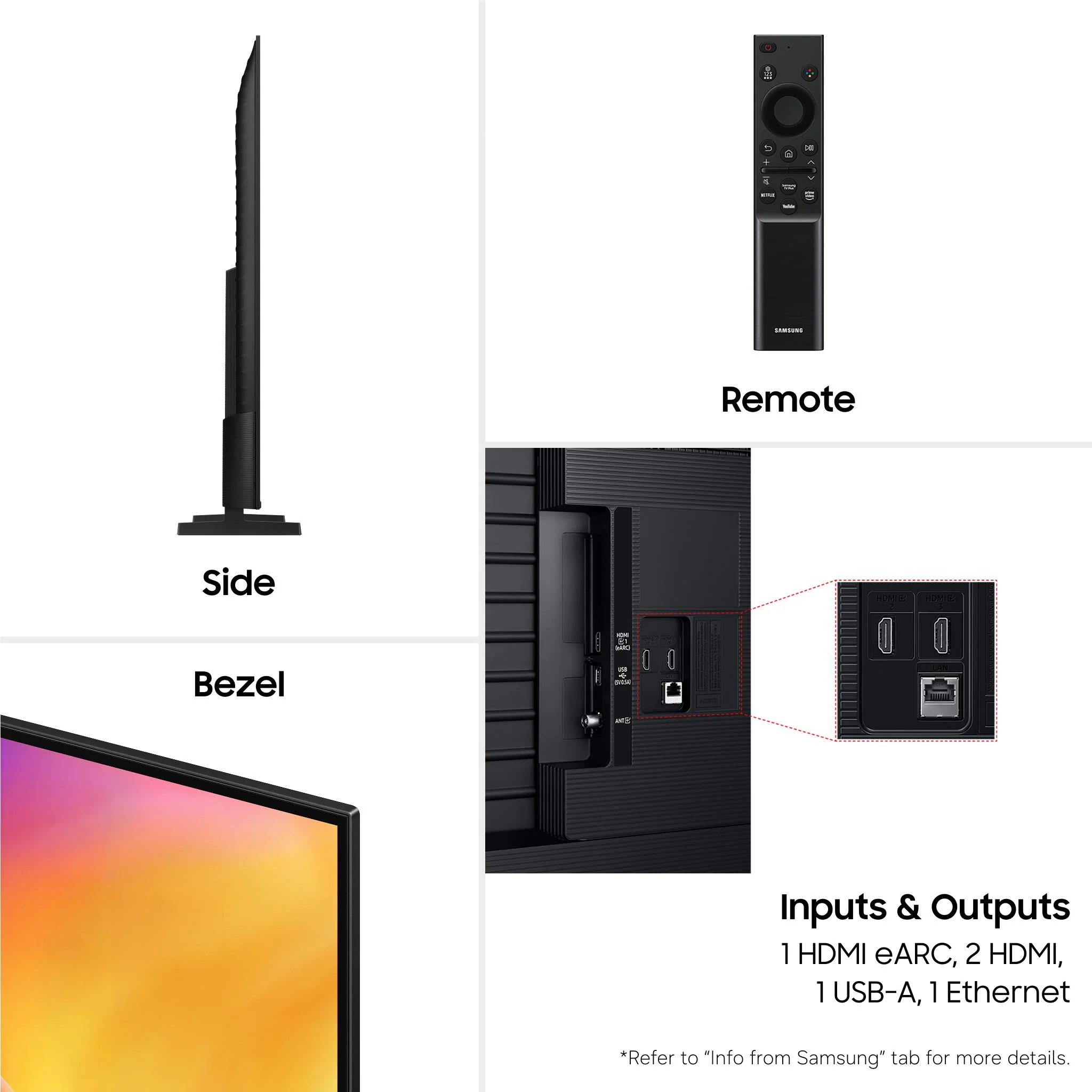 Samsung 50" M70H Mini LED 4K Smart AI TV [2026] - Image 2