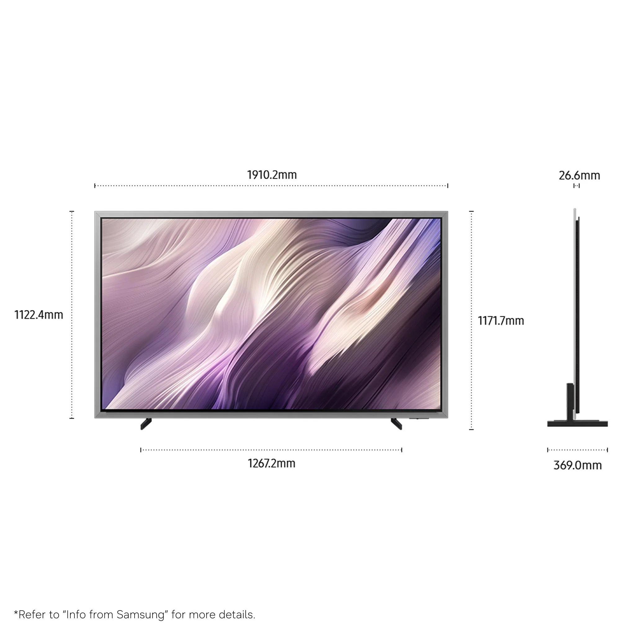 Samsung 83" S95H OLED 4K Smart AI TV [2026] - Image 2