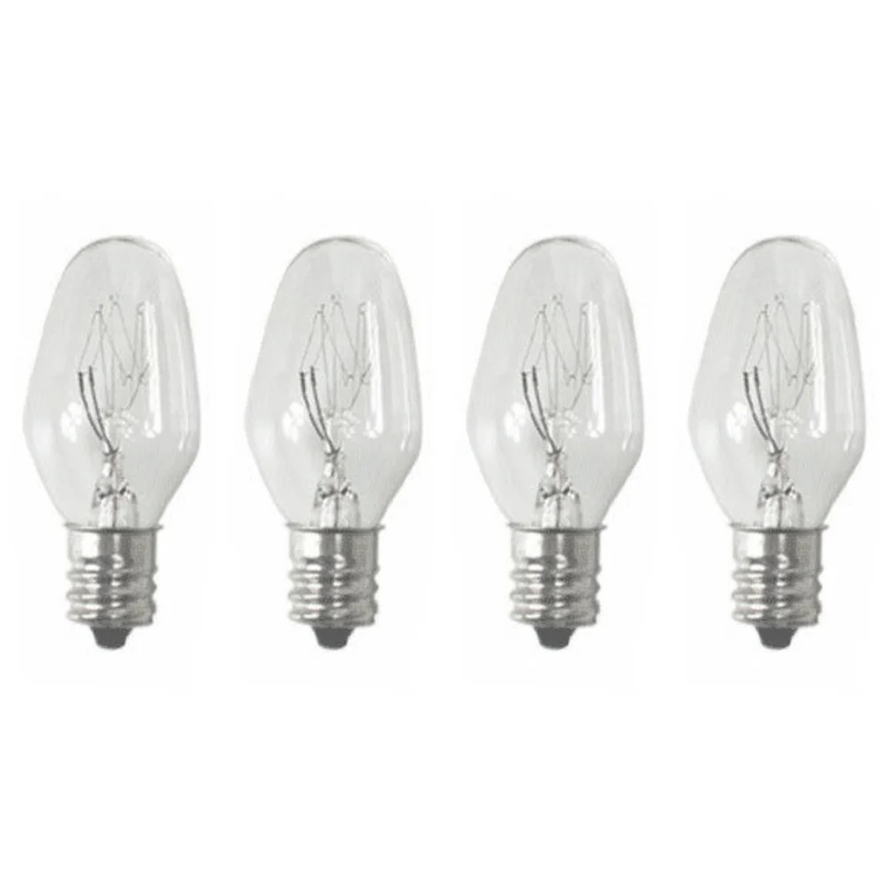 Sansai 7W/240V E12 Replacement Bulb [4-Pieces]