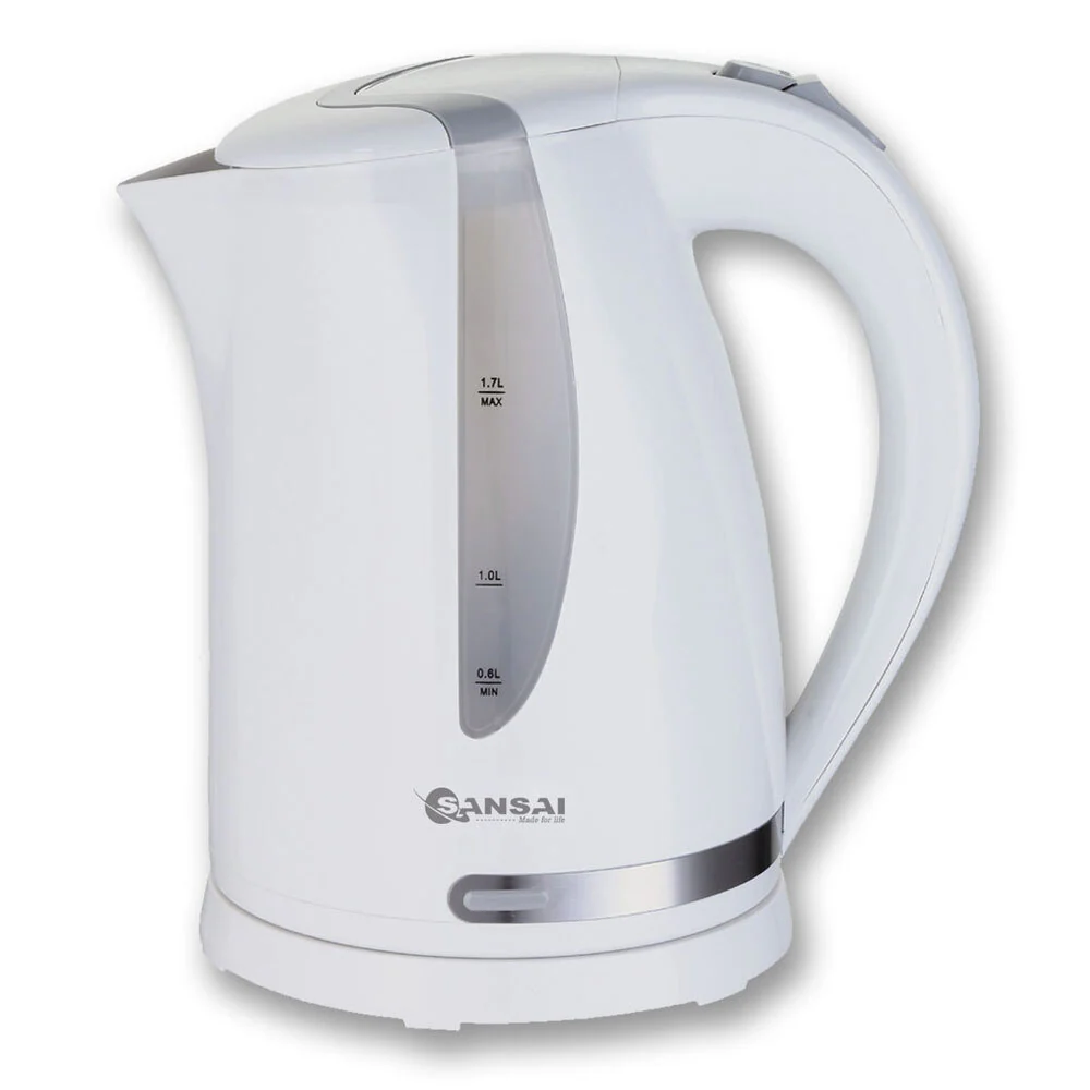 Sansai Cordless Kettle 1.7L (White)
